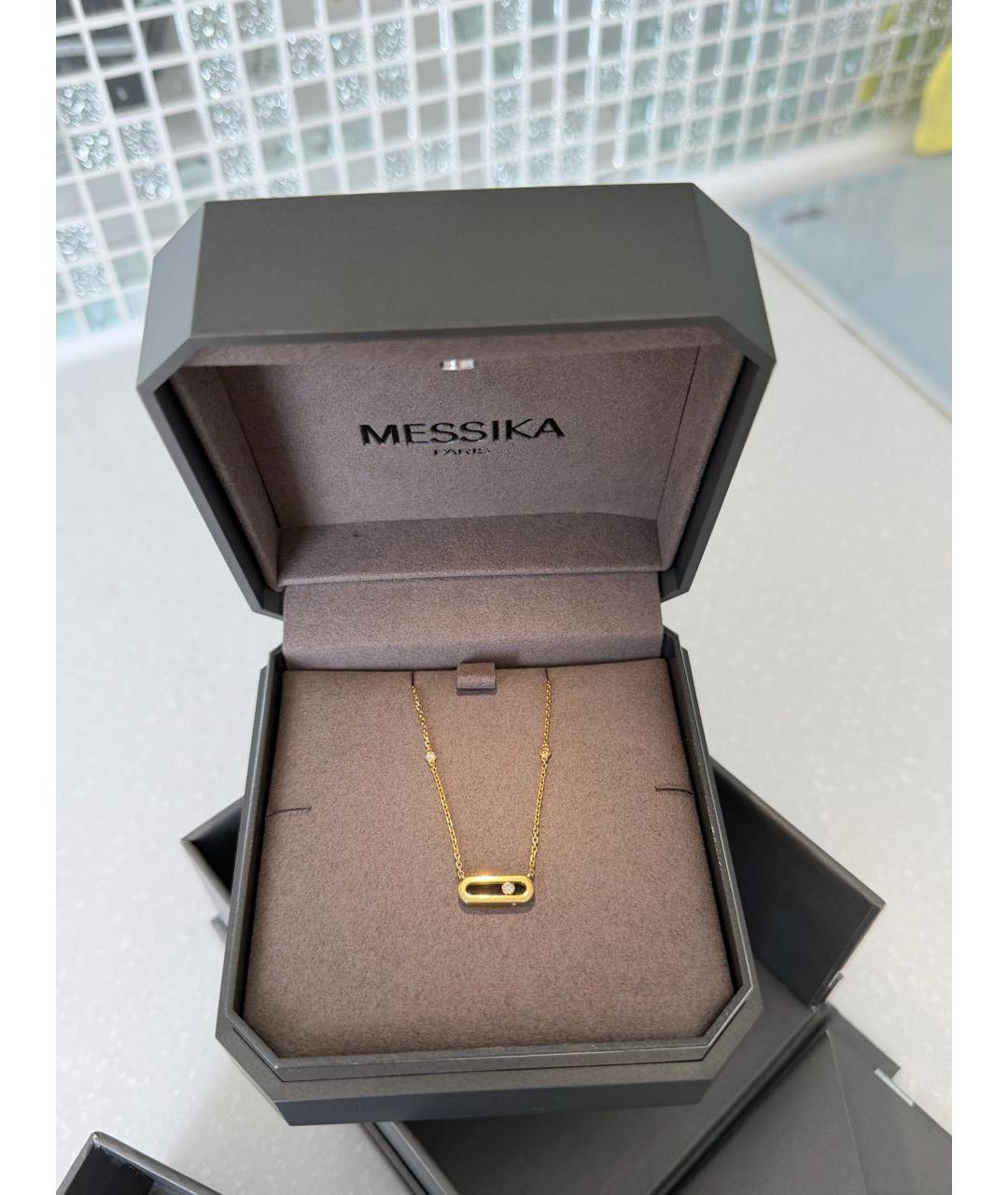 MESSIKA Желтая подвеска из желтого золота, фото 3