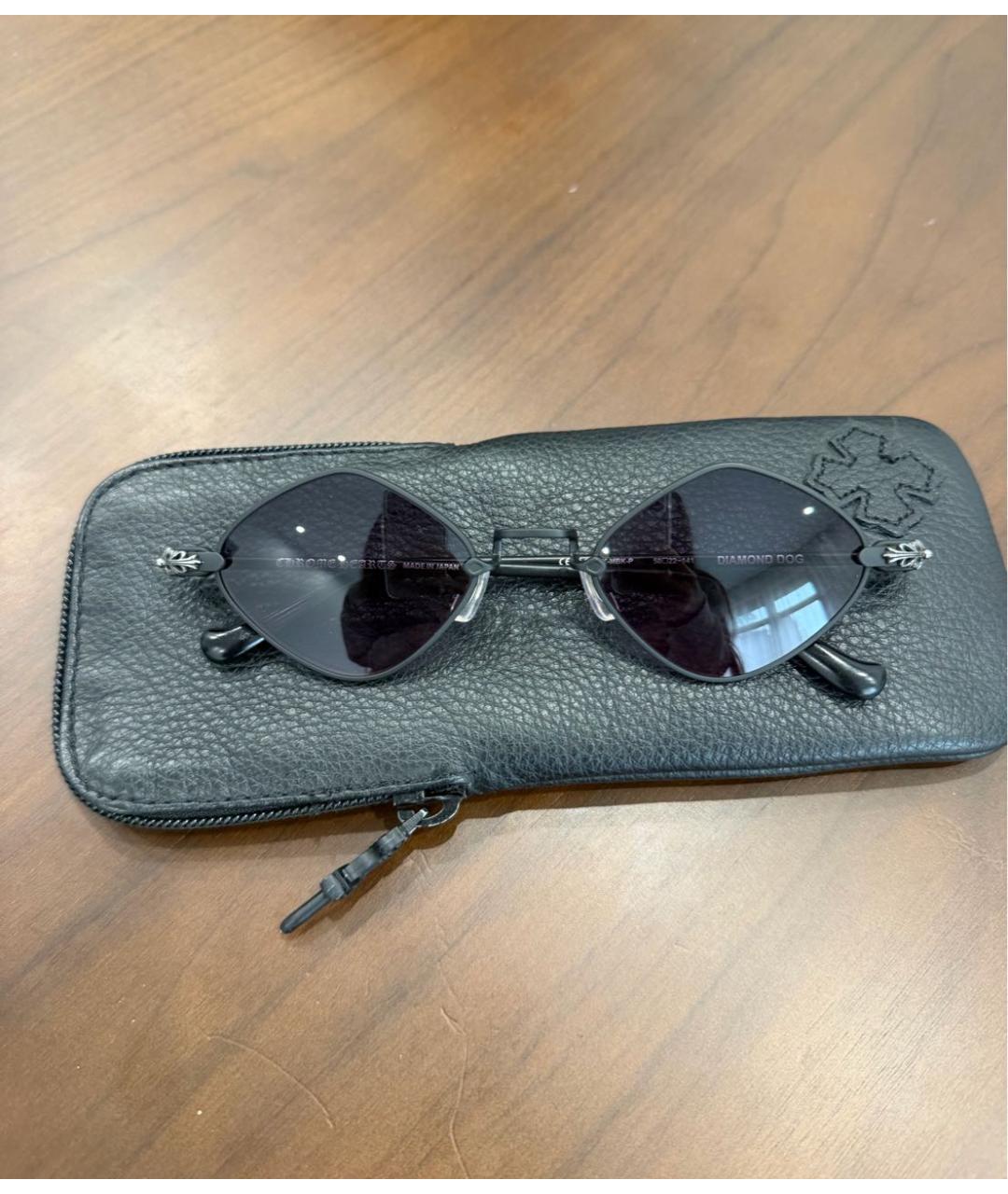 CHROME HEARTS Черные солнцезащитные очки, фото 3