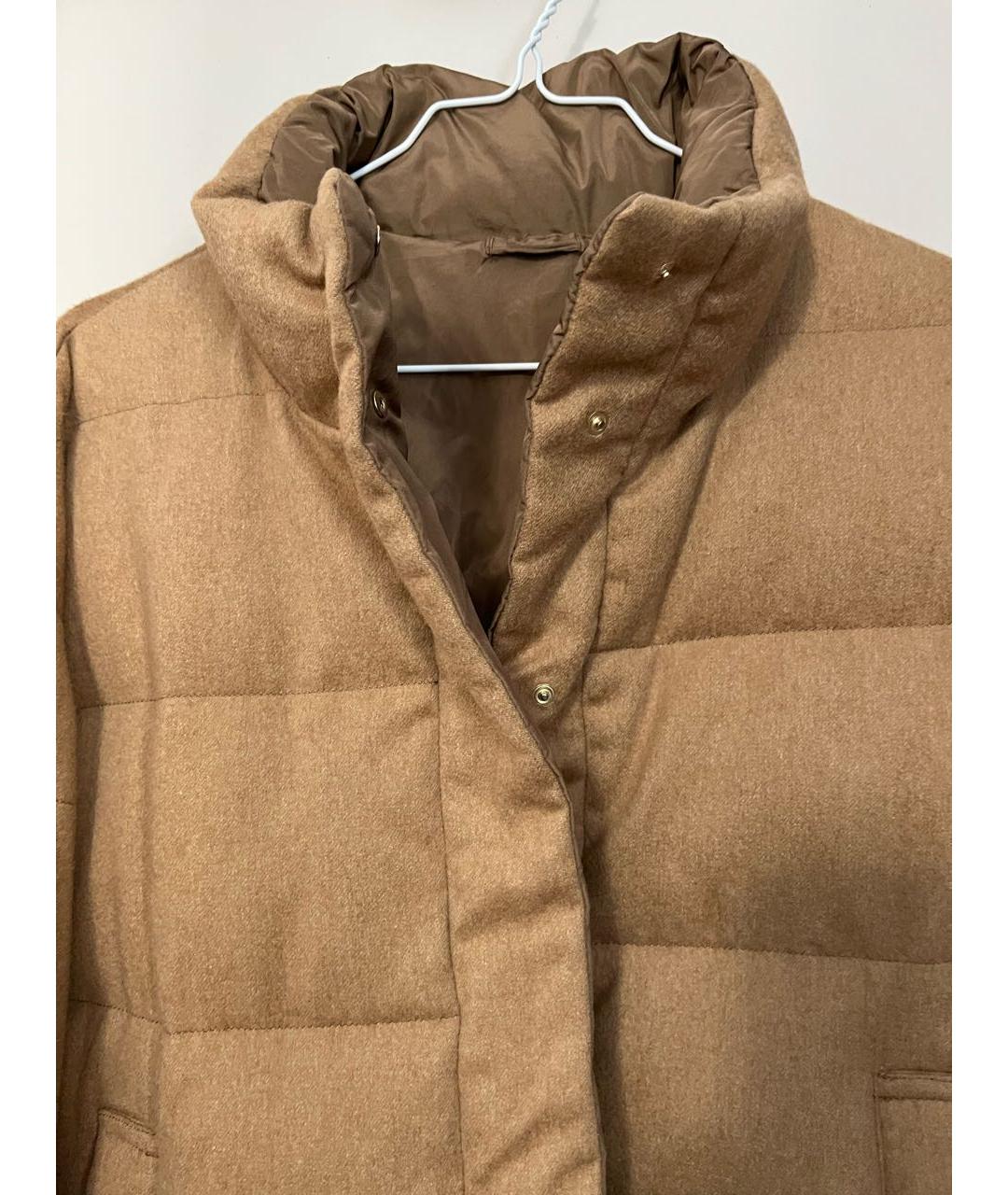 MAX MARA Бежевая шерстяная куртка, фото 3