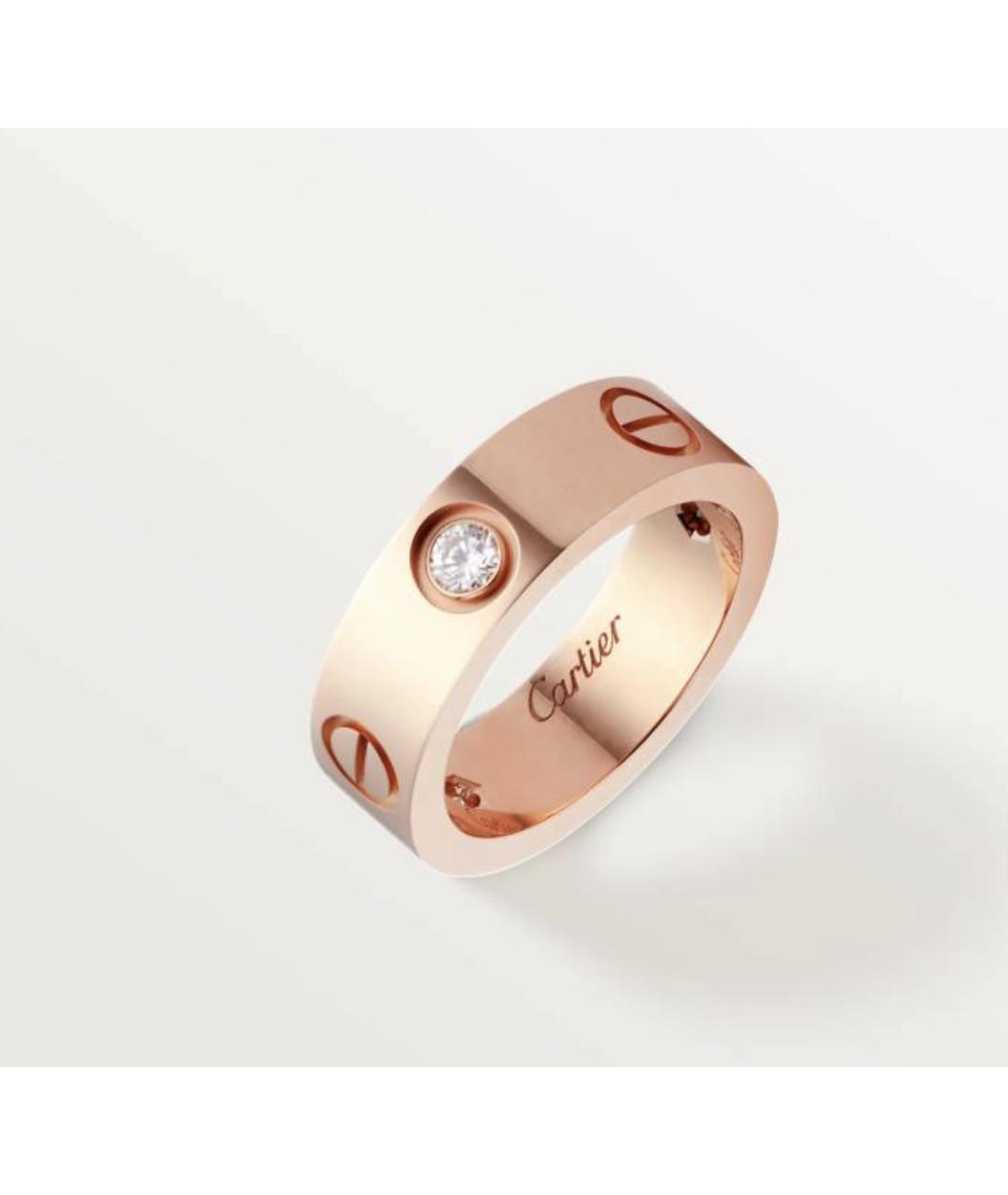 CARTIER Золотое кольцо из розового золота, фото 3