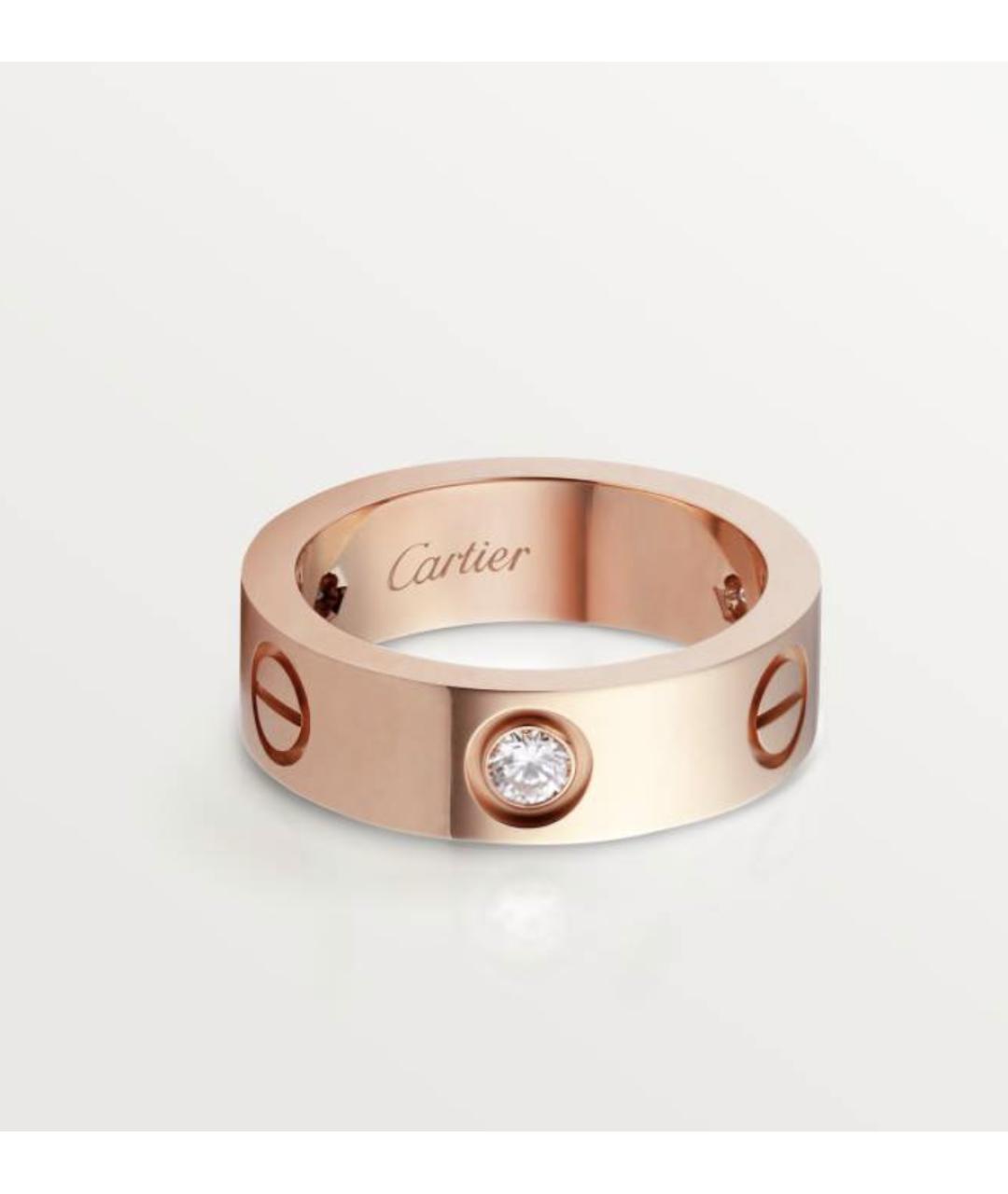 CARTIER Золотое кольцо из розового золота, фото 4