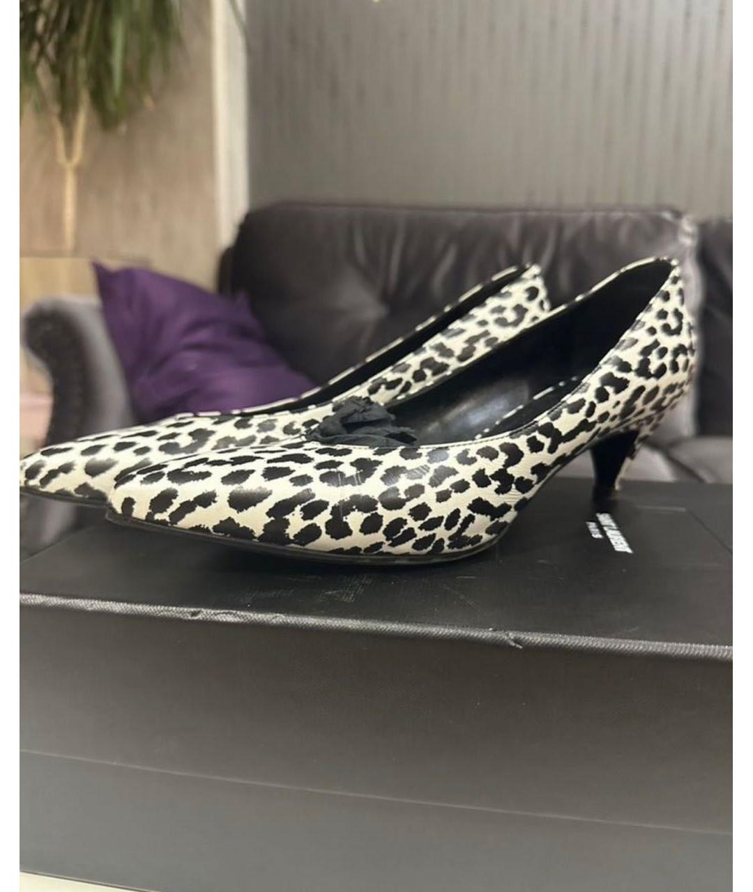 SAINT LAURENT Кожаные туфли, фото 3