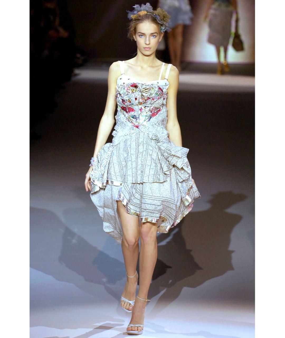 LOUIS VUITTON Бежевое хлопковое повседневное платье, фото 5