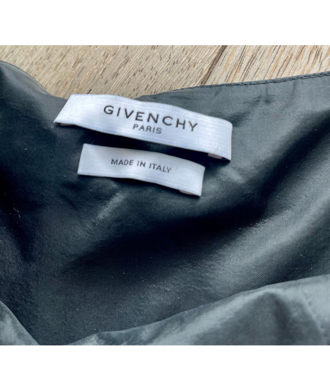 GIVENCHY Черное шерстяное коктейльное платье, фото 5