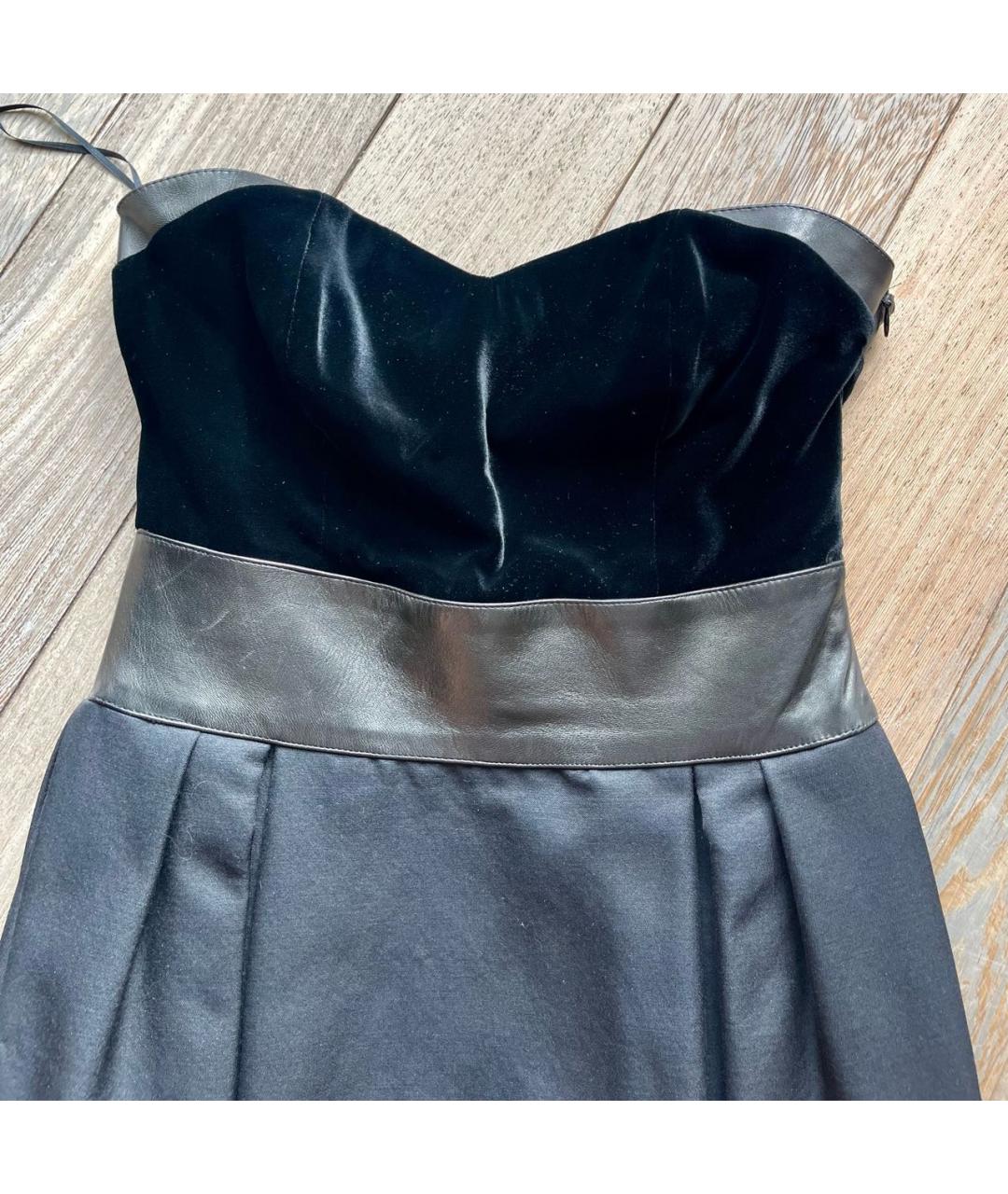 GIVENCHY Черное шерстяное коктейльное платье, фото 3