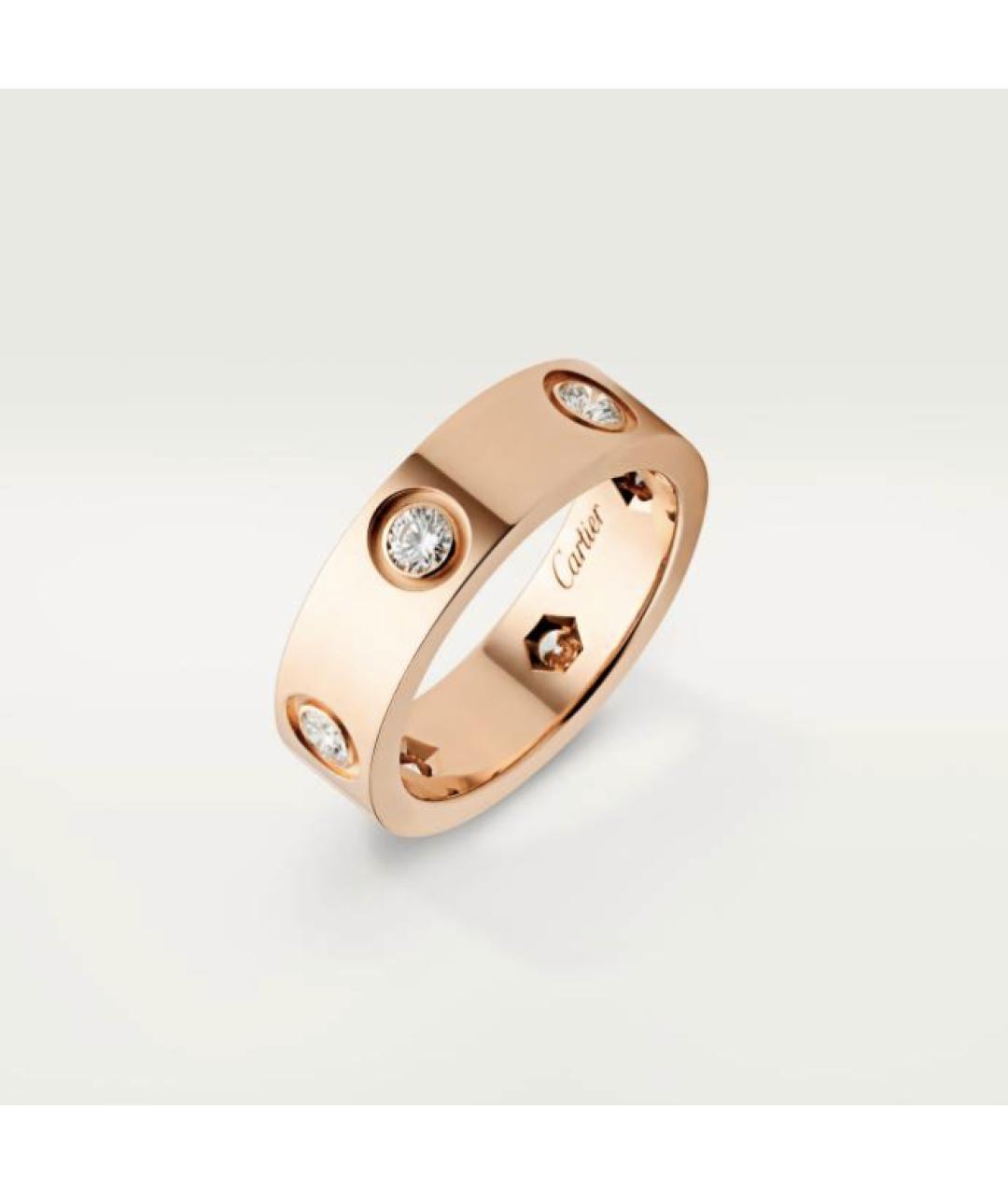 CARTIER Золотое кольцо из розового золота, фото 3
