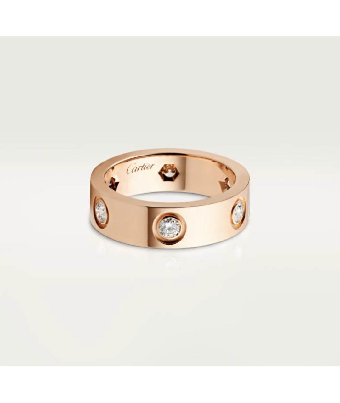 CARTIER Золотое кольцо из розового золота, фото 4
