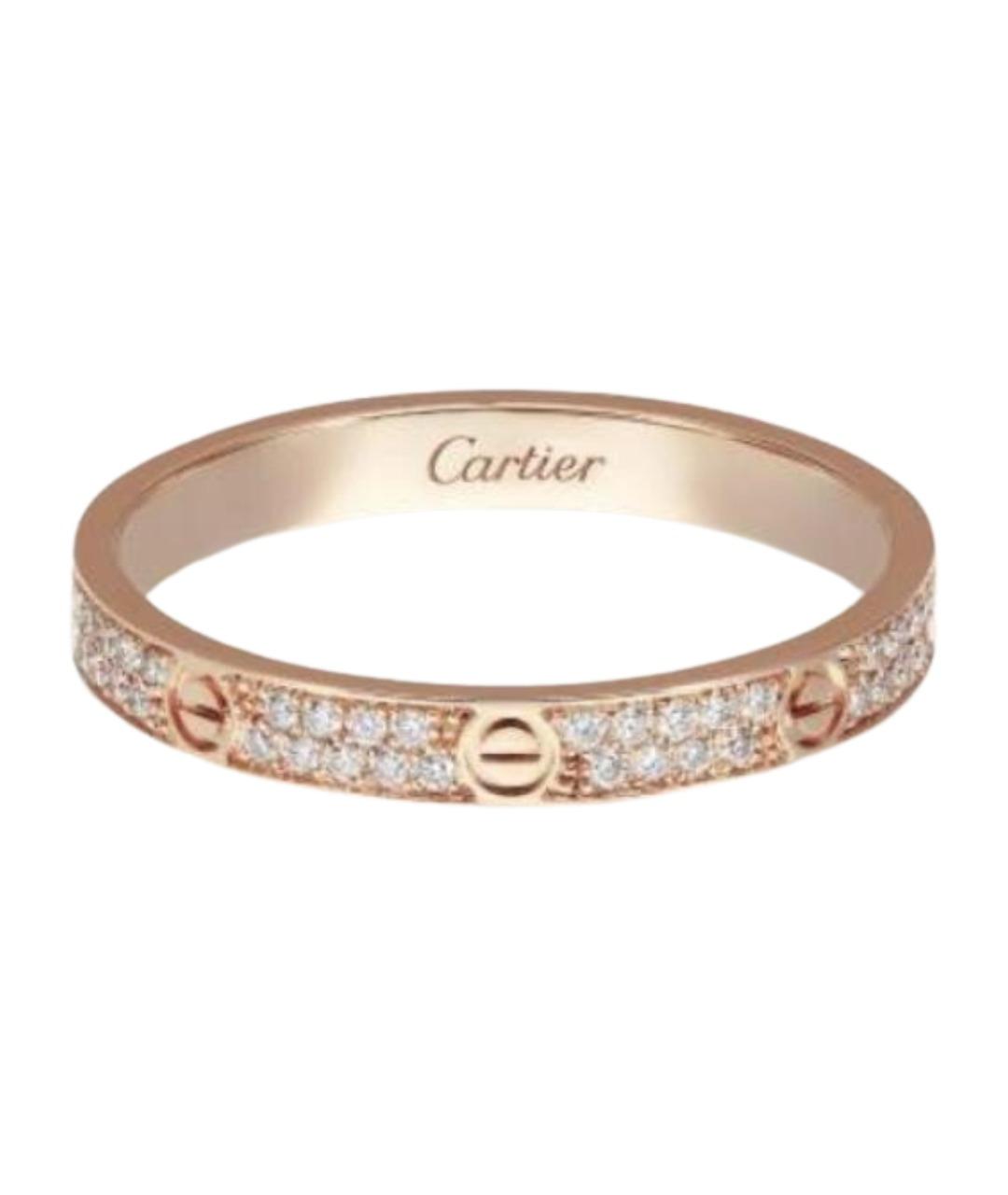 CARTIER Золотое кольцо из розового золота, фото 1