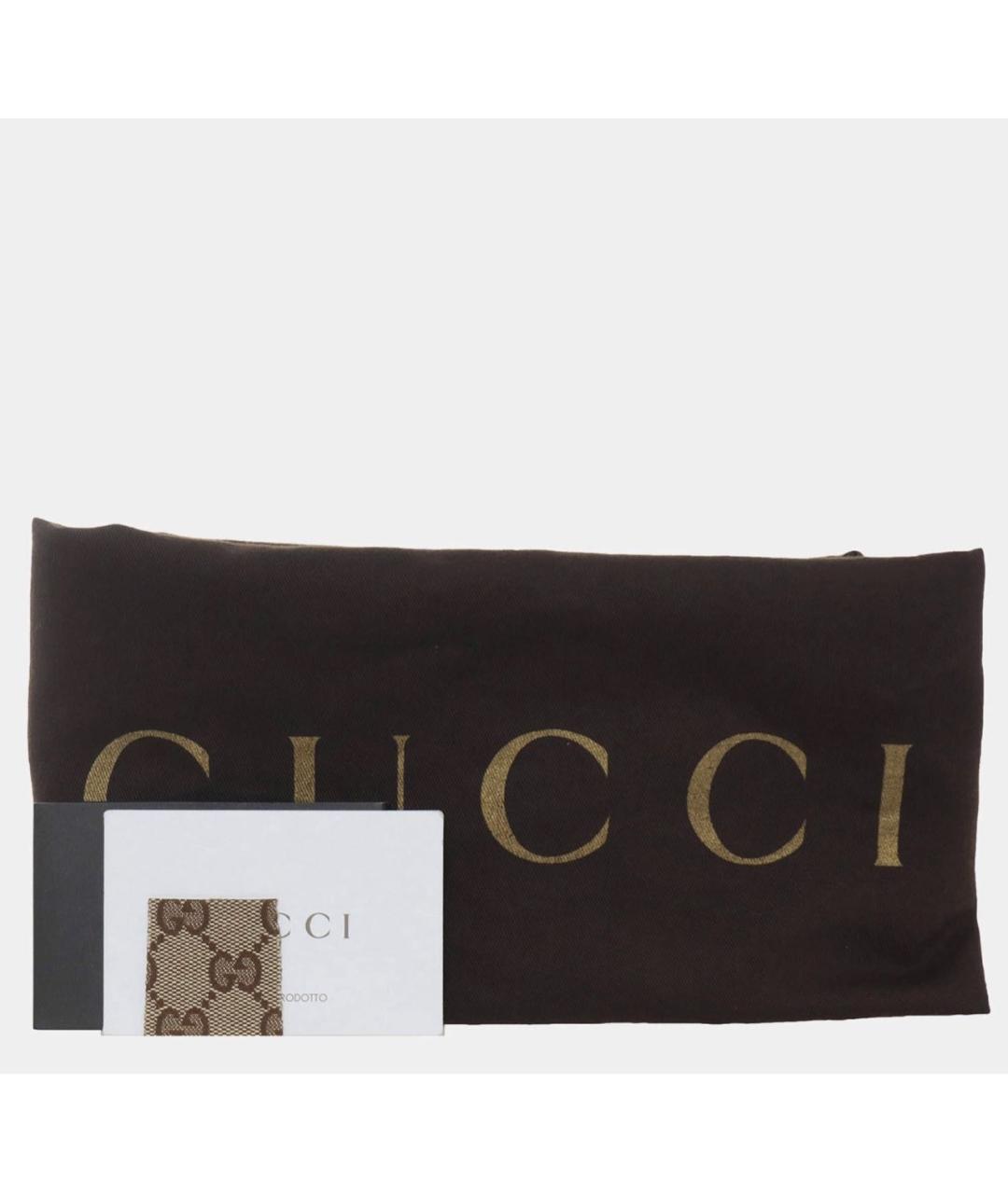 GUCCI Бордовая тканевая сумка с короткими ручками, фото 7