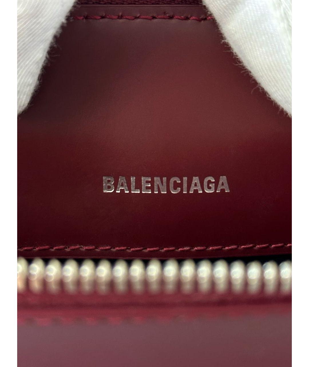 BALENCIAGA Бежевая кожаная сумка через плечо, фото 8