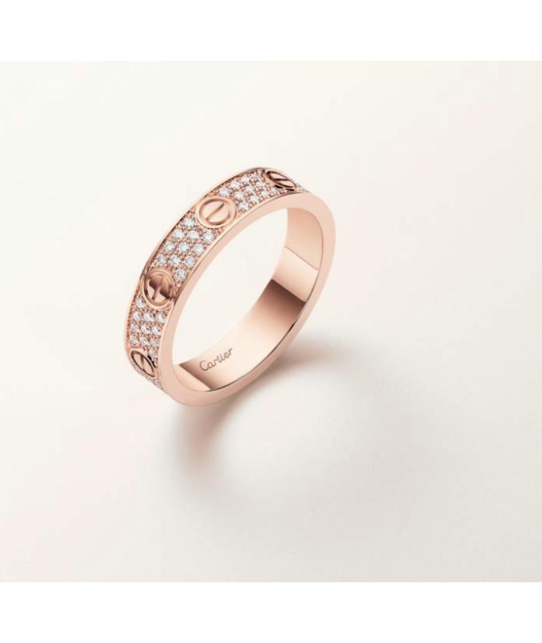 CARTIER Золотое кольцо из розового золота, фото 3