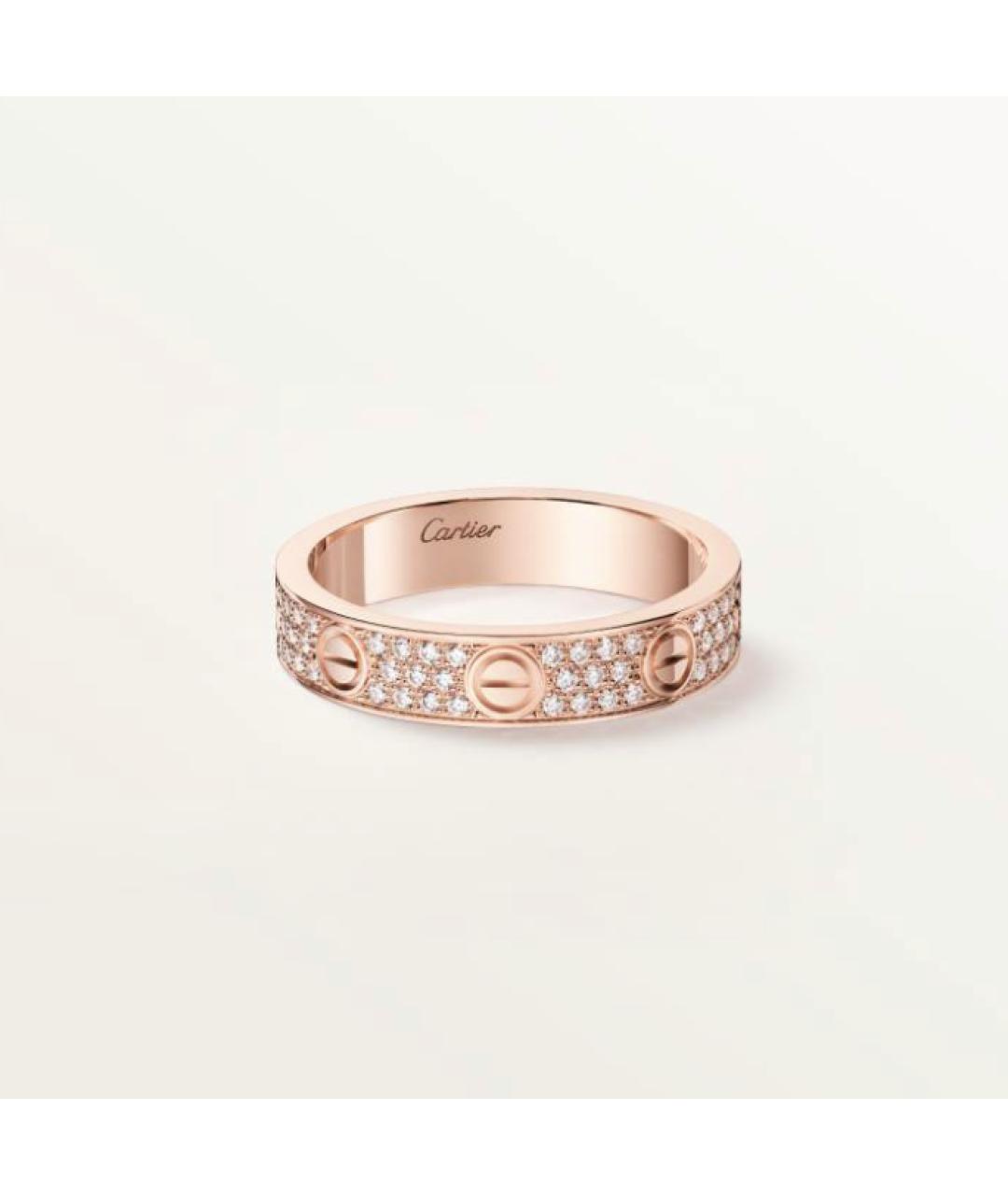 CARTIER Золотое кольцо из розового золота, фото 4