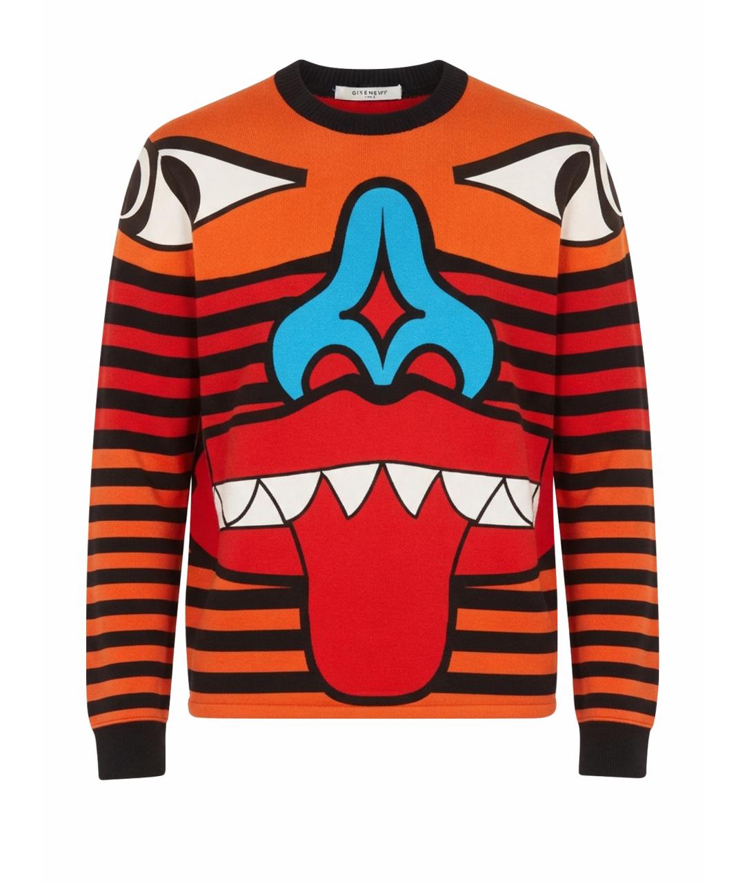 GIVENCHY Горчичный шерстяной джемпер / свитер, фото 1