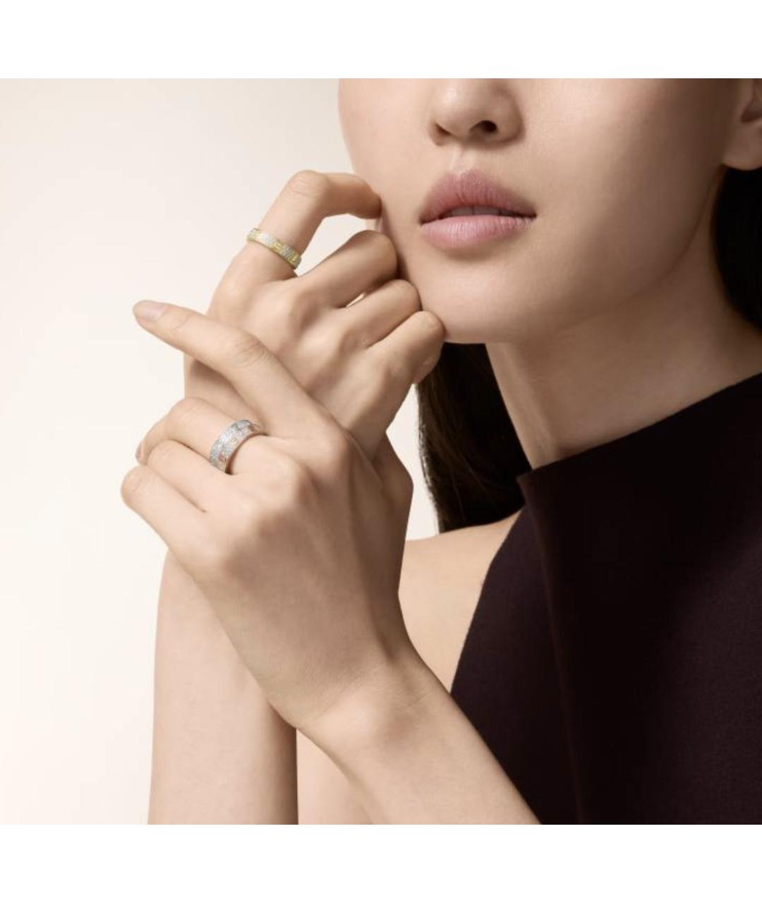CARTIER Серебряное кольцо из белого золота, фото 2