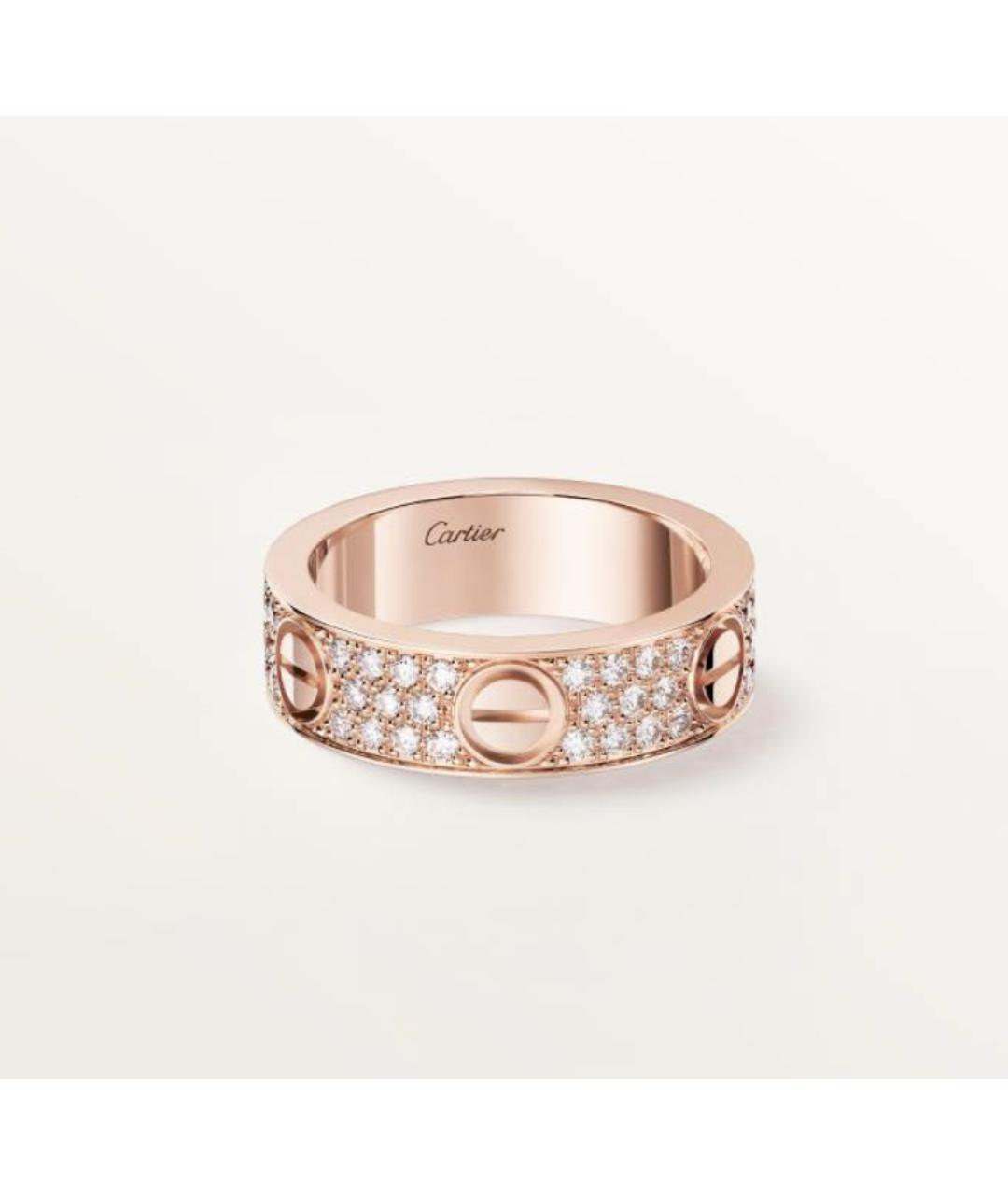 CARTIER Золотое кольцо из розового золота, фото 4