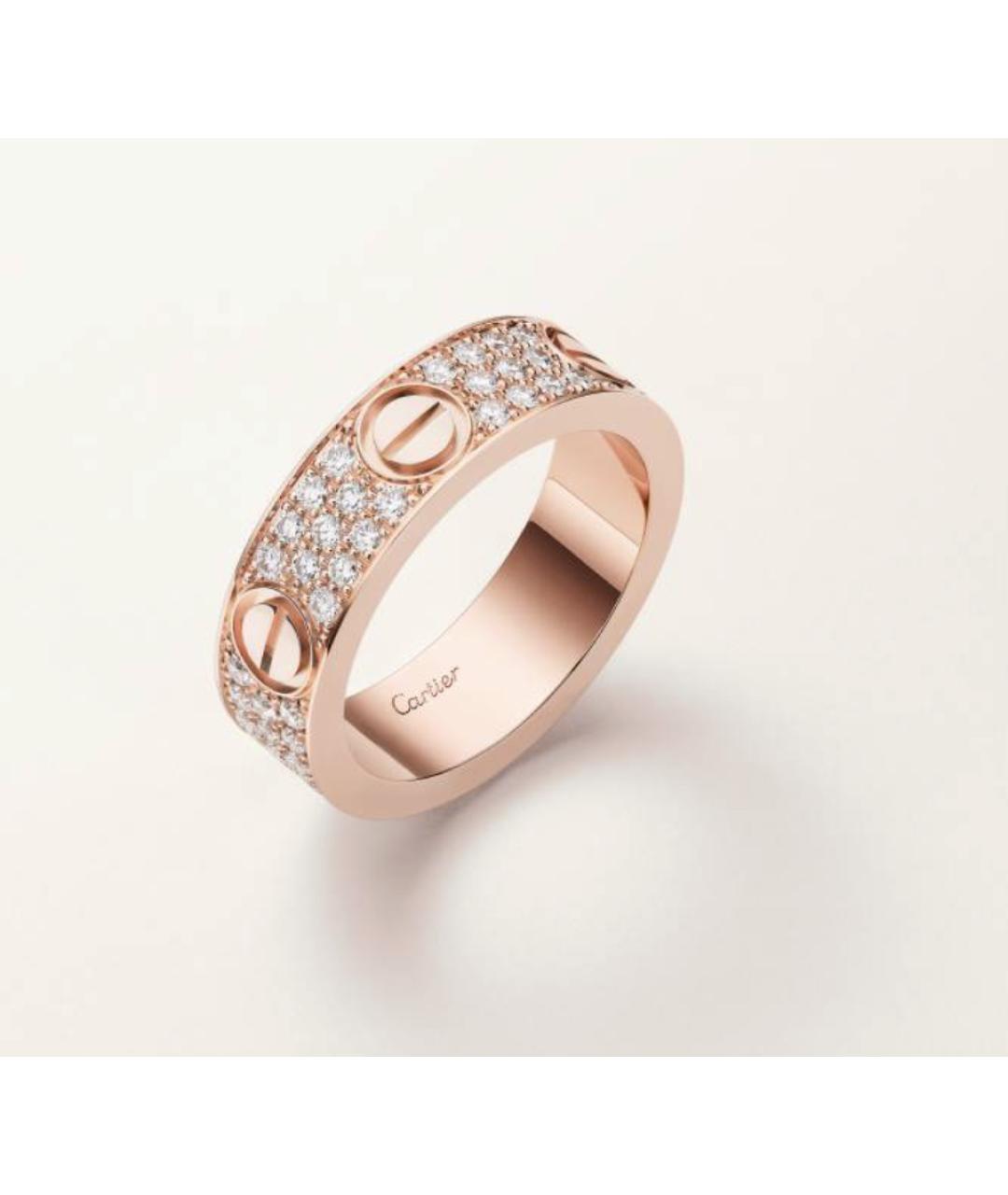 CARTIER Золотое кольцо из розового золота, фото 3
