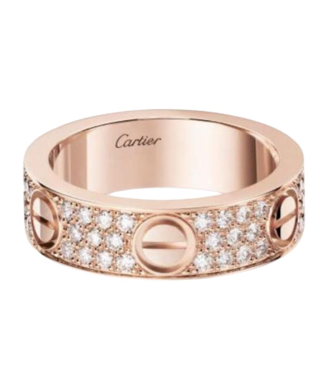 CARTIER Золотое кольцо из розового золота, фото 1