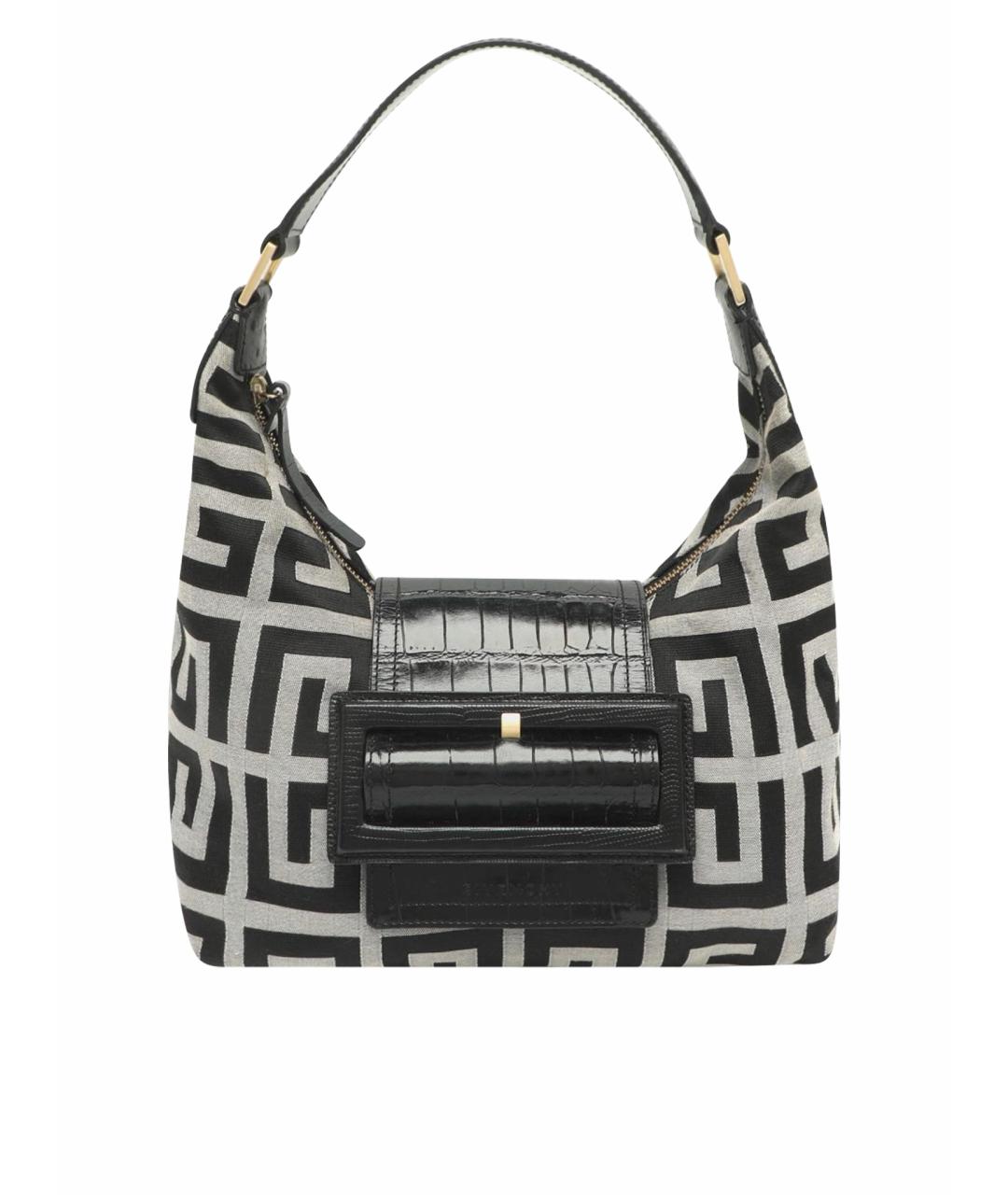GIVENCHY Черная тканевая сумка через плечо, фото 1