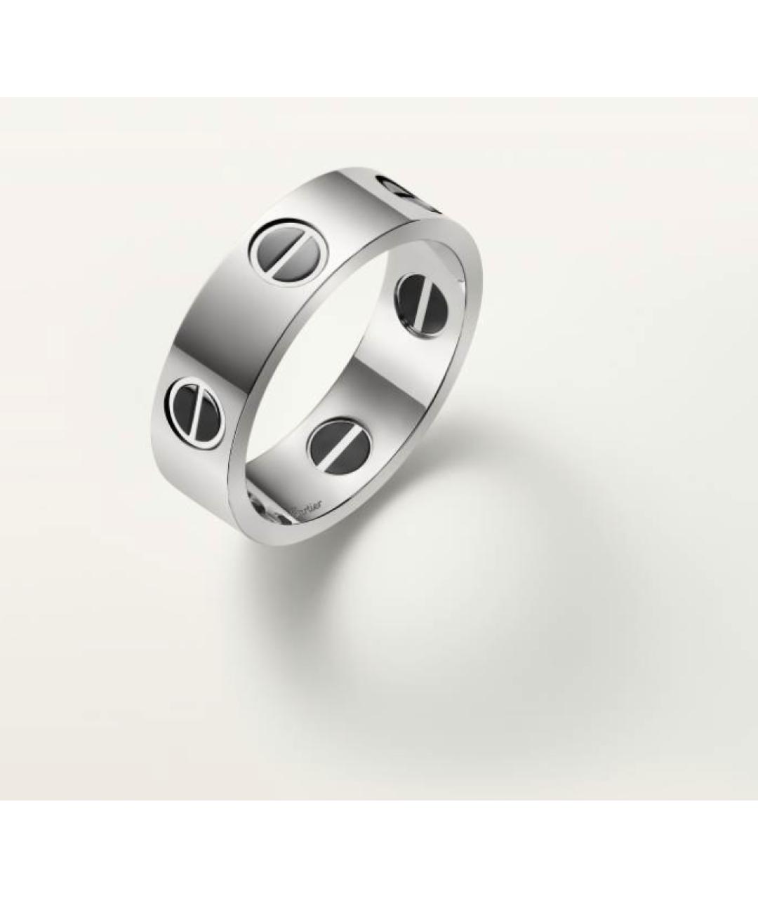 CARTIER Серебряное кольцо из белого золота, фото 3