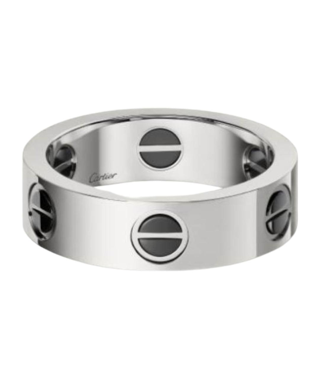CARTIER Серебряное кольцо из белого золота, фото 1