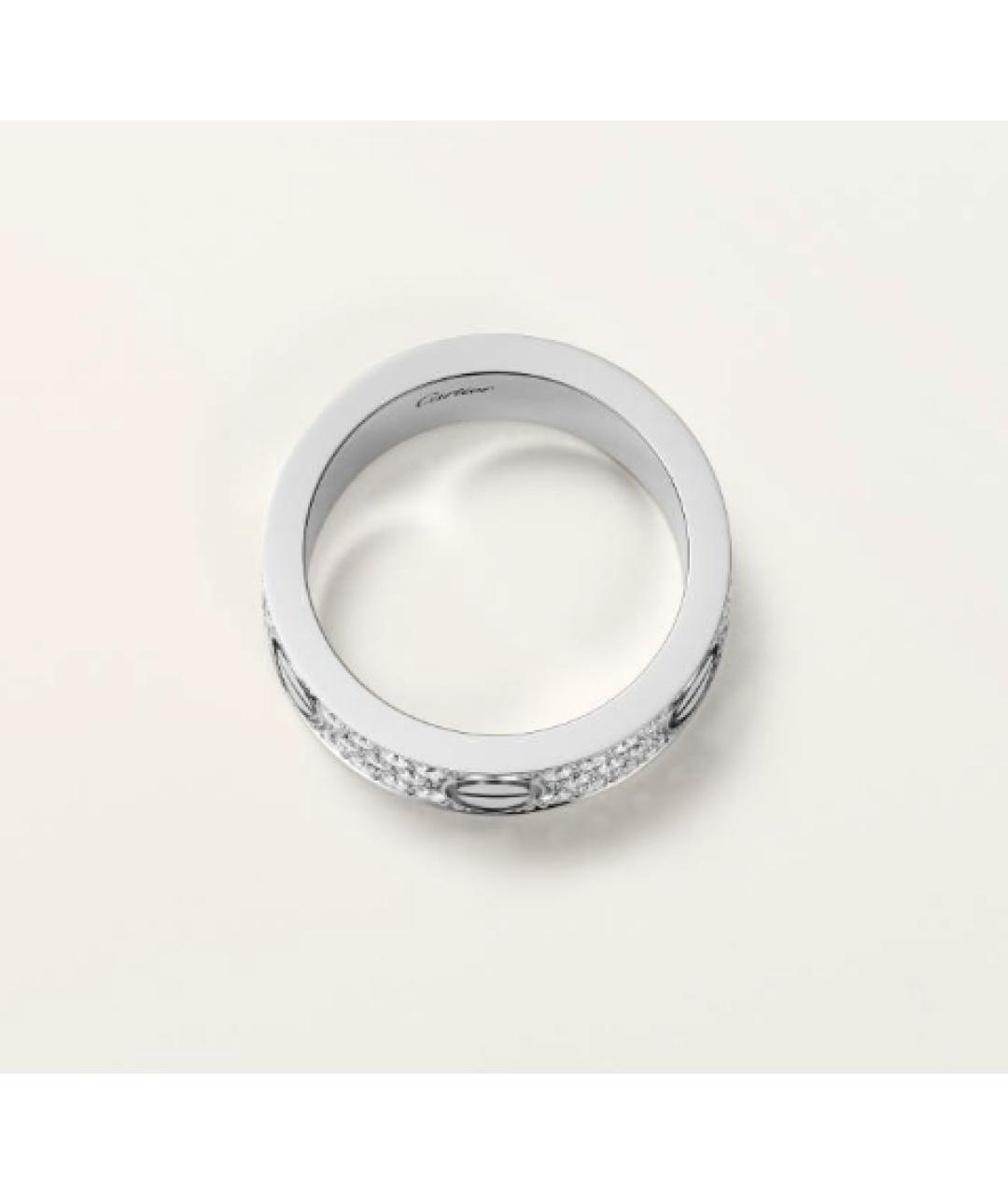 CARTIER Серебряное кольцо из белого золота, фото 3