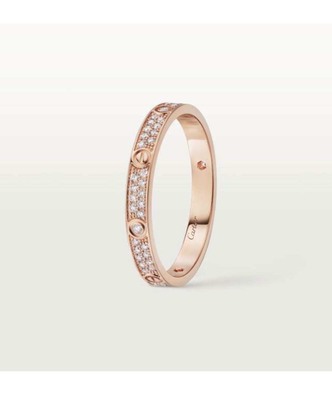 CARTIER Золотое кольцо из розового золота, фото 3