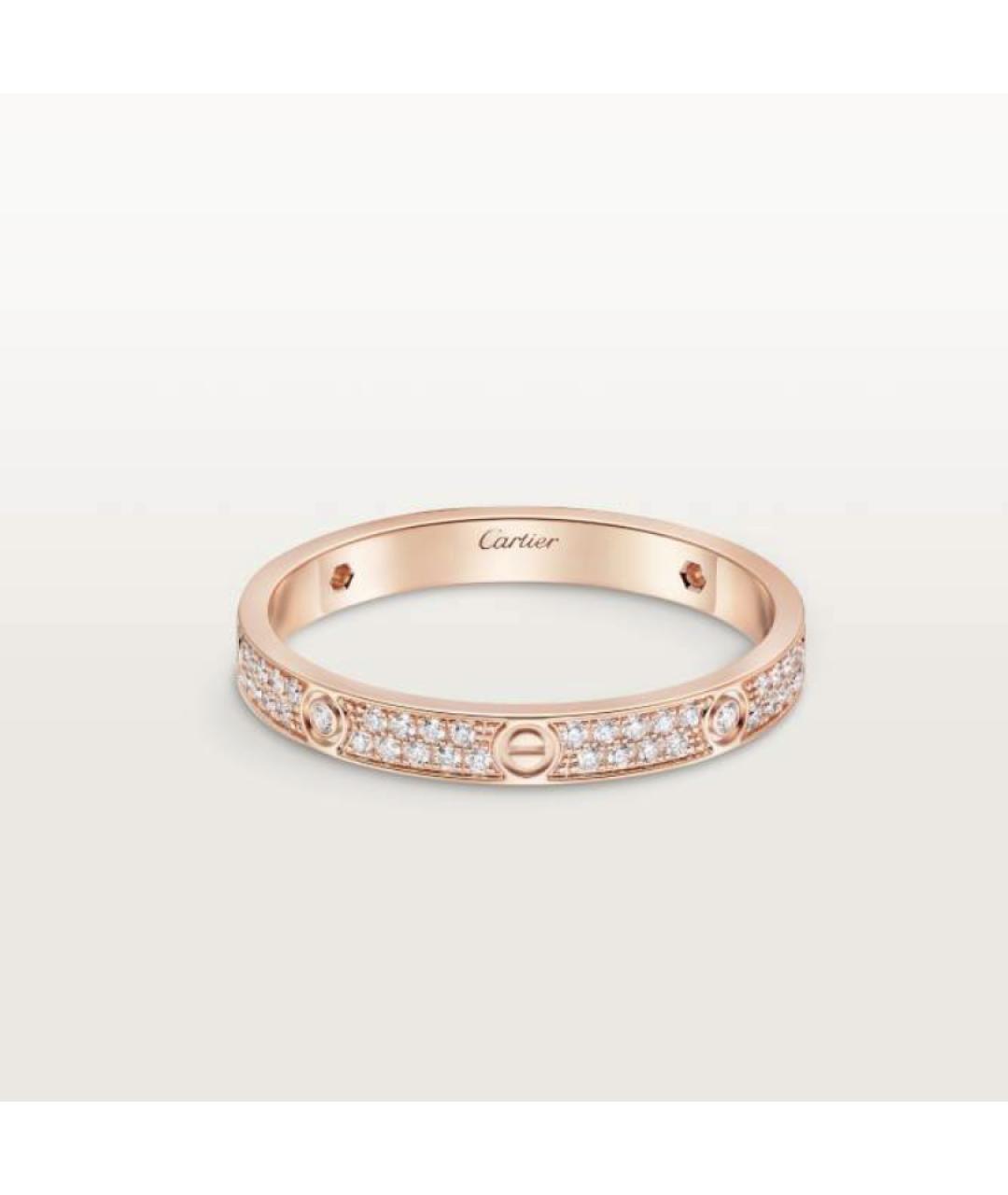 CARTIER Золотое кольцо из розового золота, фото 4