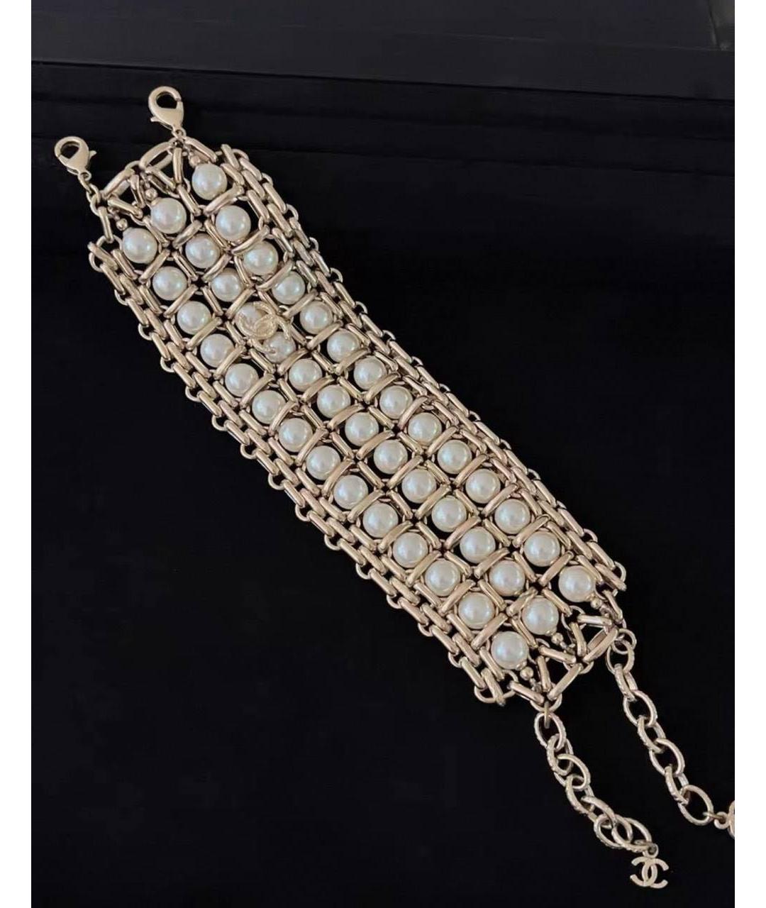 CHANEL Белый браслет, фото 3