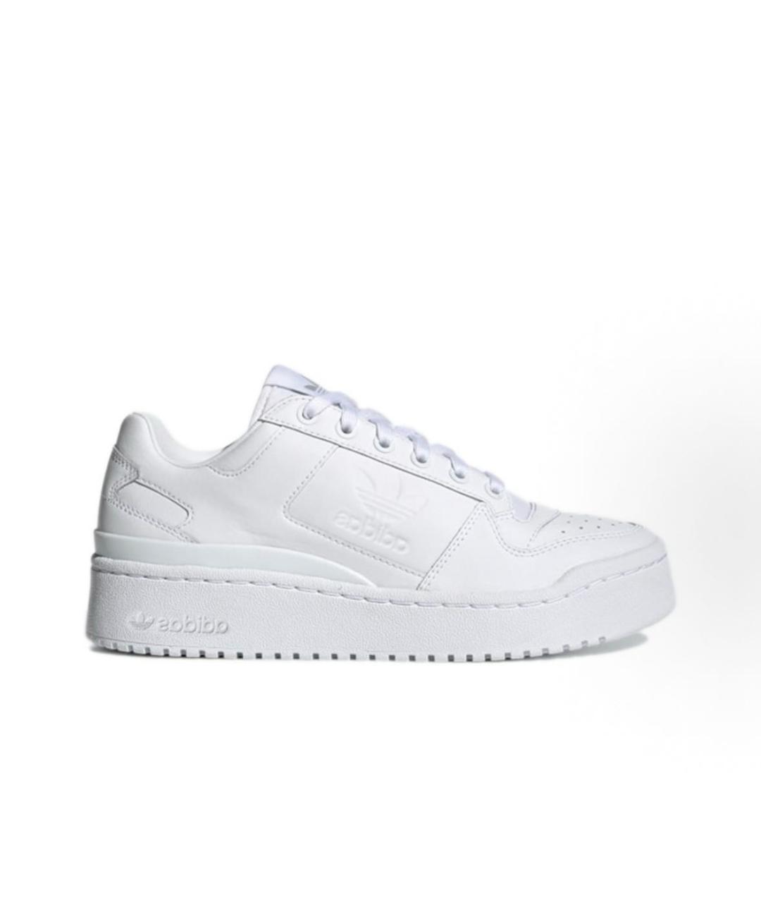 ADIDAS Белые кожаные кроссовки, фото 7