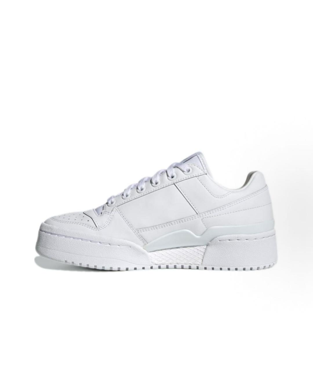 ADIDAS Белые кожаные кроссовки, фото 2