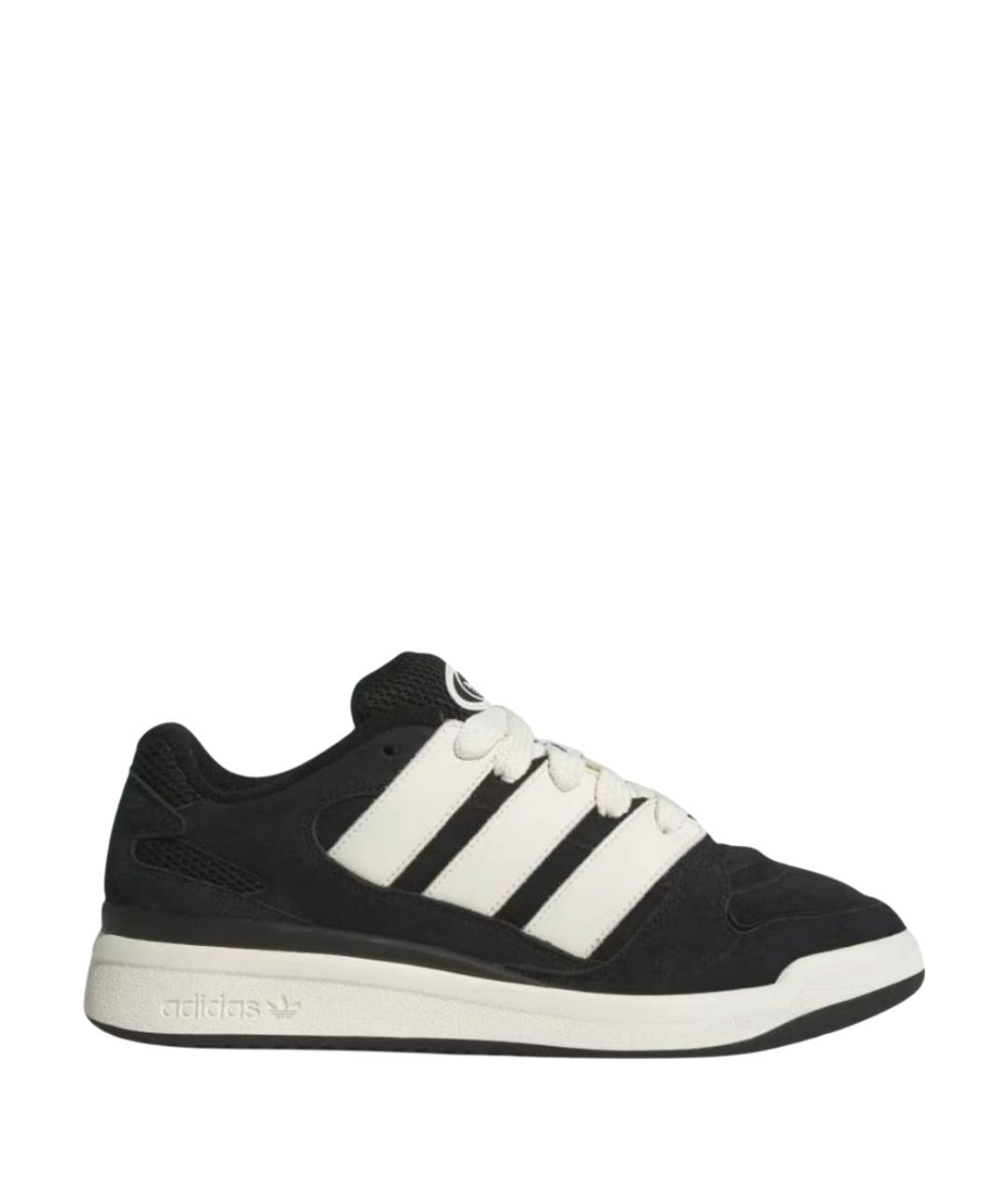 ADIDAS Черные замшевые кроссовки, фото 1