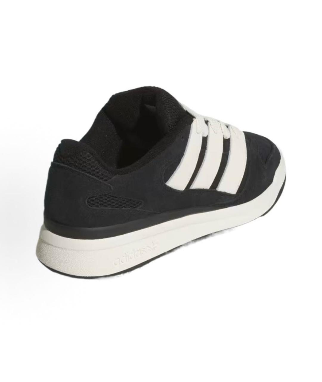 ADIDAS Черные замшевые кроссовки, фото 4