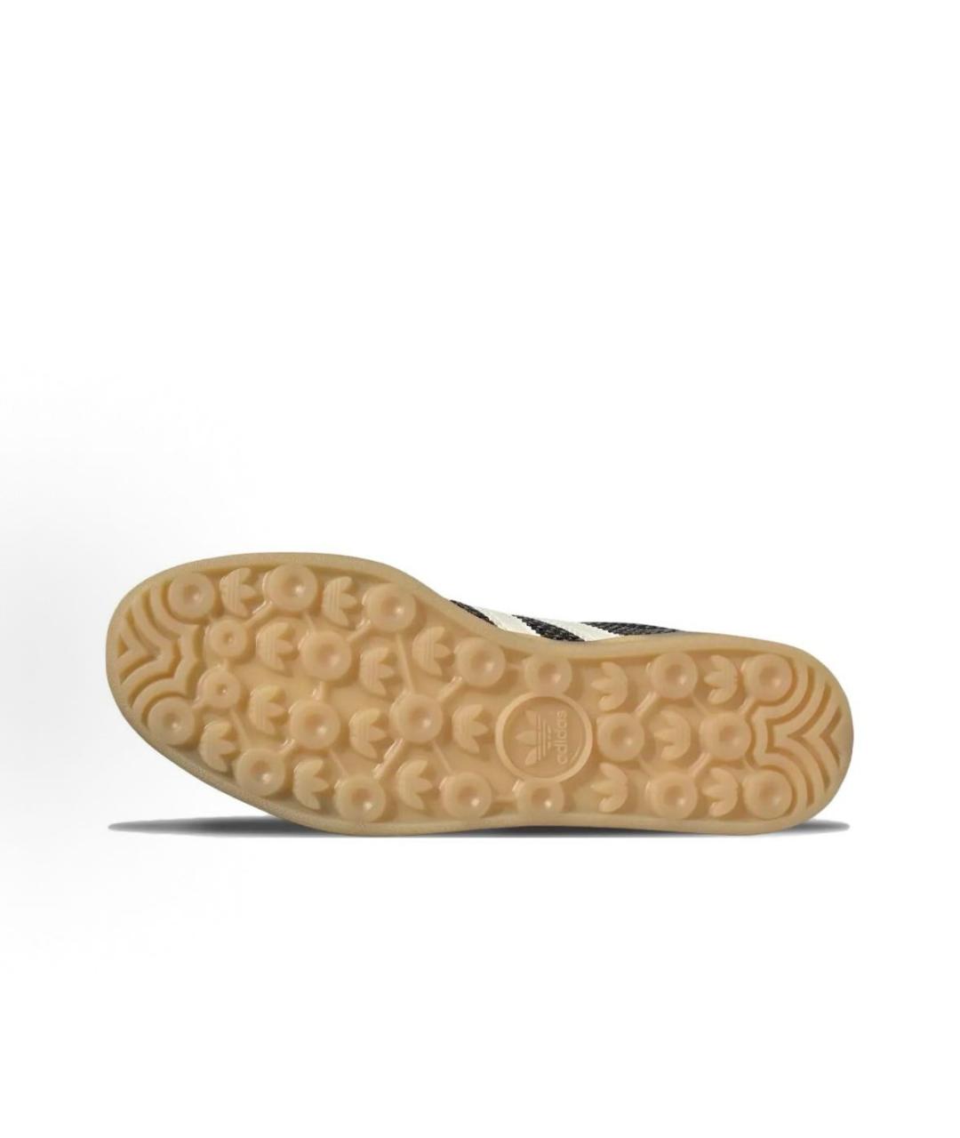 ADIDAS Темно-синие замшевые кроссовки, фото 4