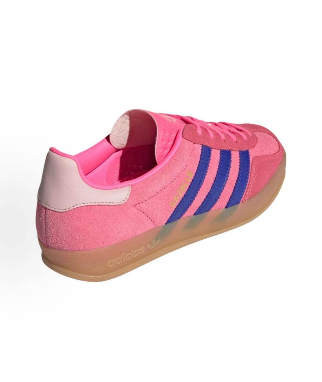 ADIDAS Коралловые замшевые кроссовки, фото 4