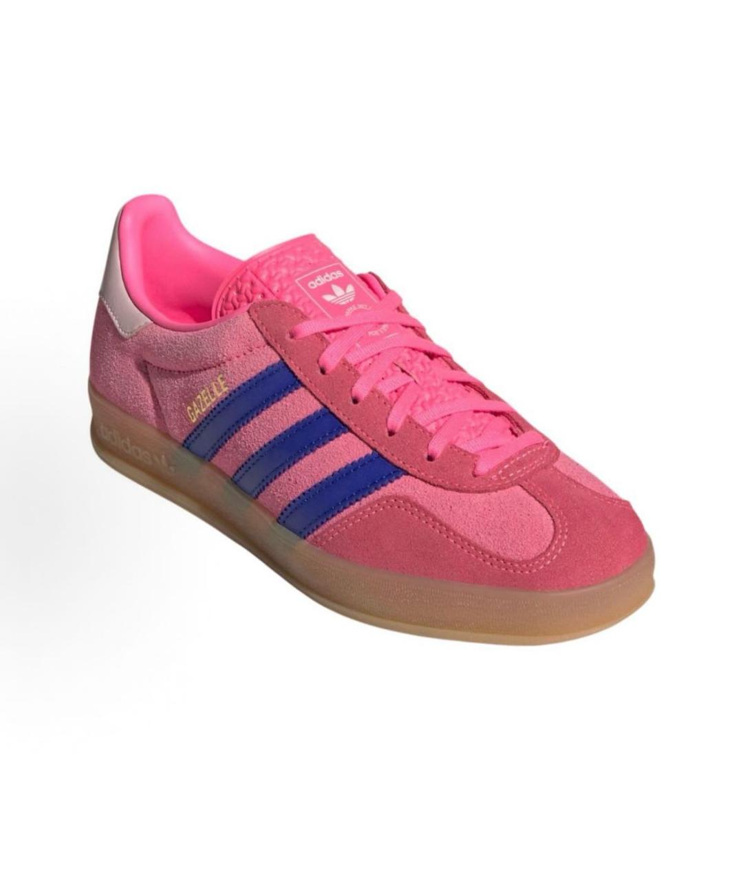 ADIDAS Коралловые замшевые кроссовки, фото 3