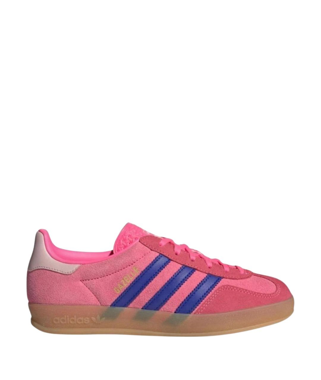 ADIDAS Коралловые замшевые кроссовки, фото 1