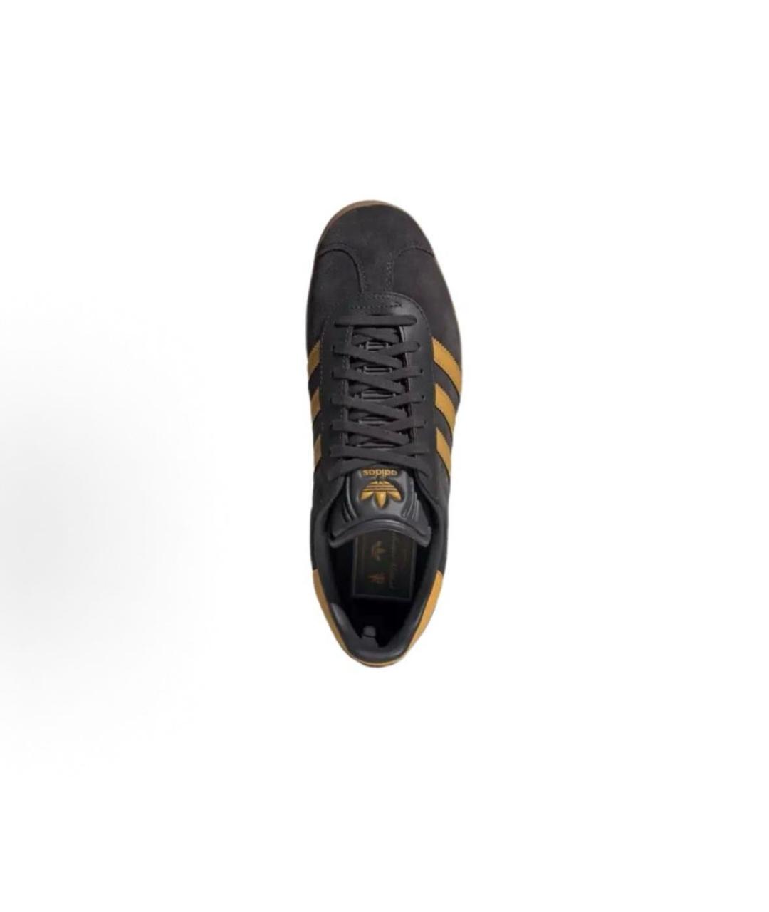 ADIDAS Антрацитовые замшевые кроссовки, фото 3