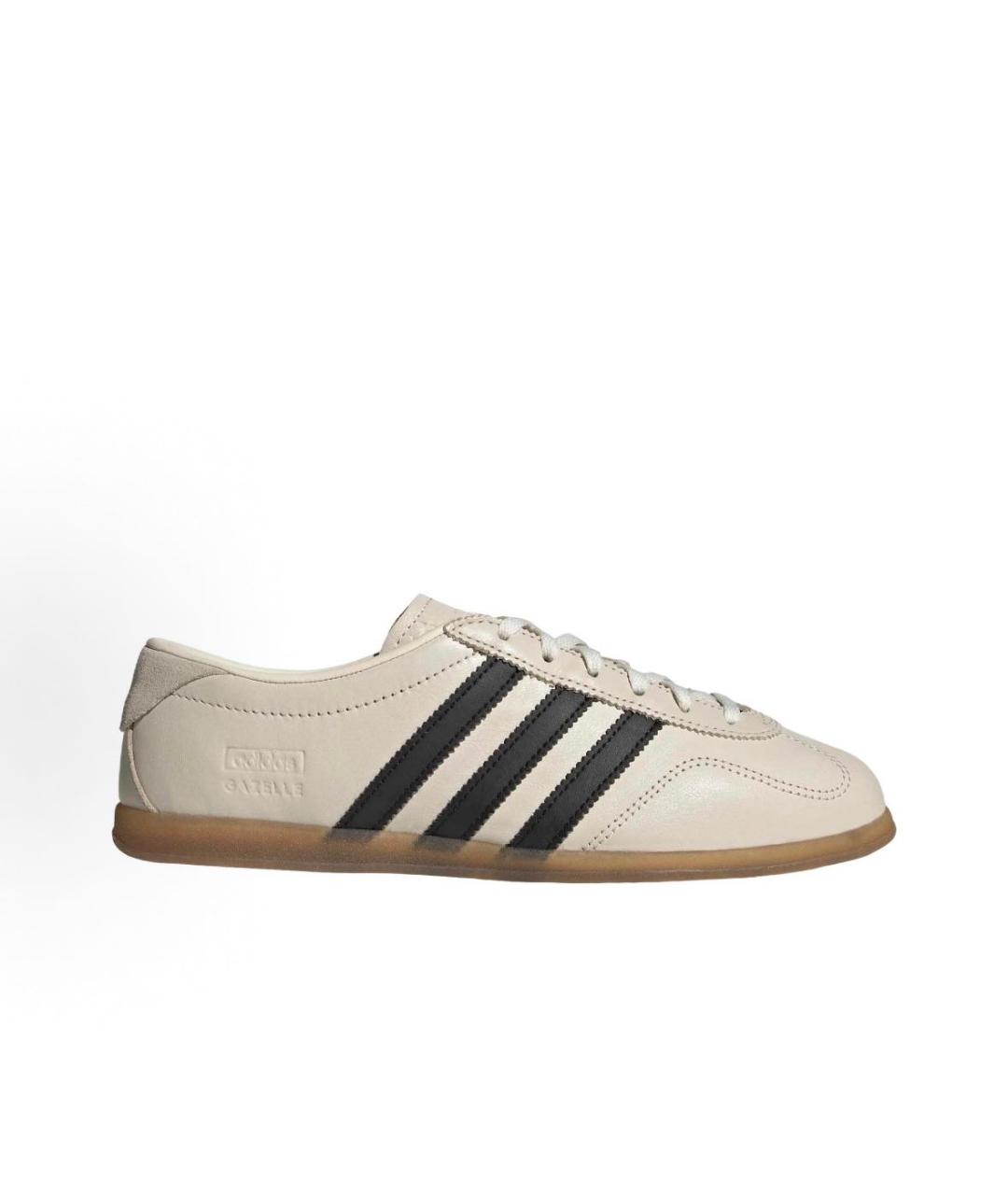 ADIDAS Белые кожаные кроссовки, фото 5
