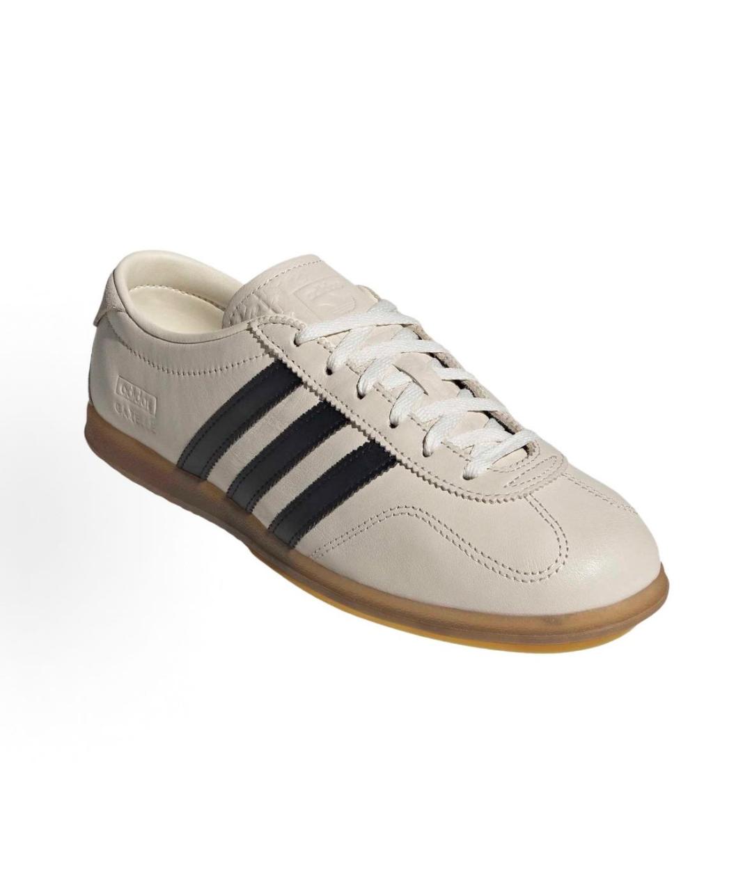 ADIDAS Белые кожаные кроссовки, фото 3