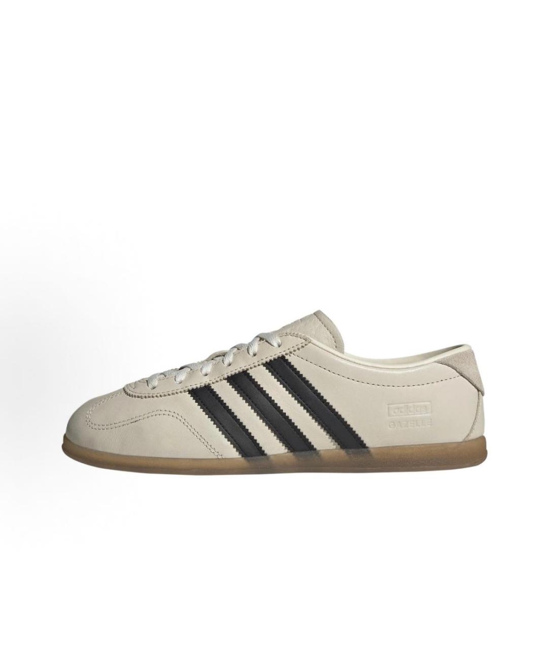 ADIDAS Белые кожаные кроссовки, фото 2