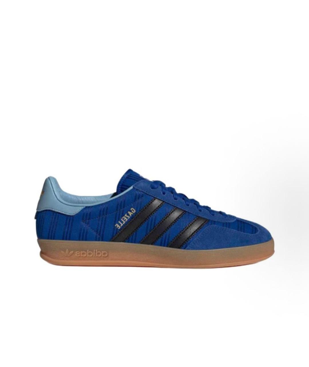 ADIDAS Синие текстильные кроссовки, фото 5