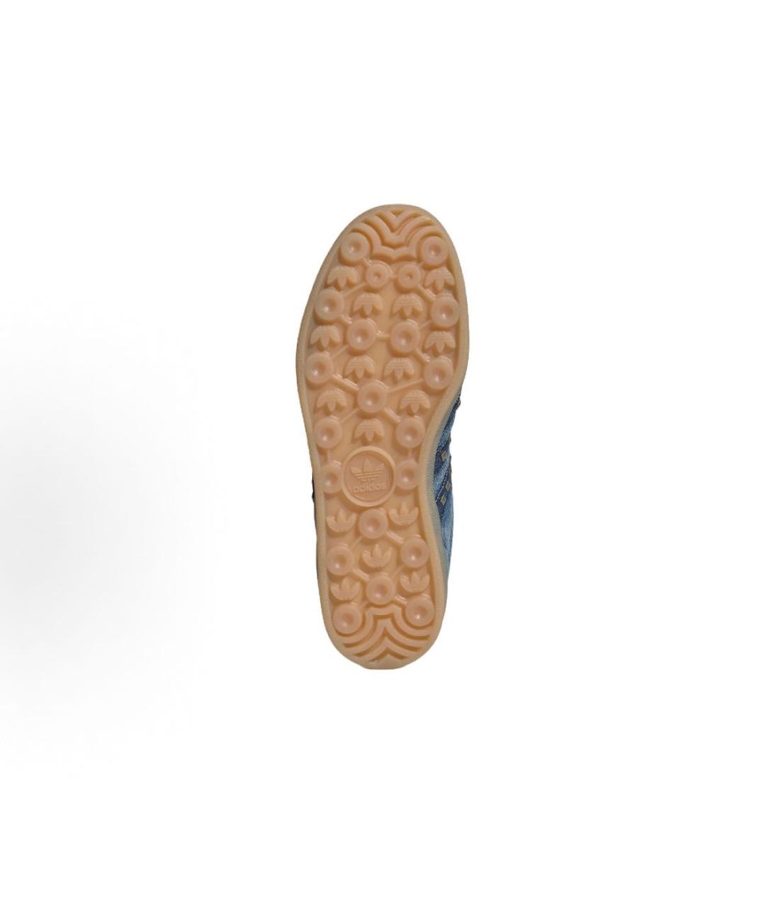 ADIDAS Синие текстильные кроссовки, фото 6