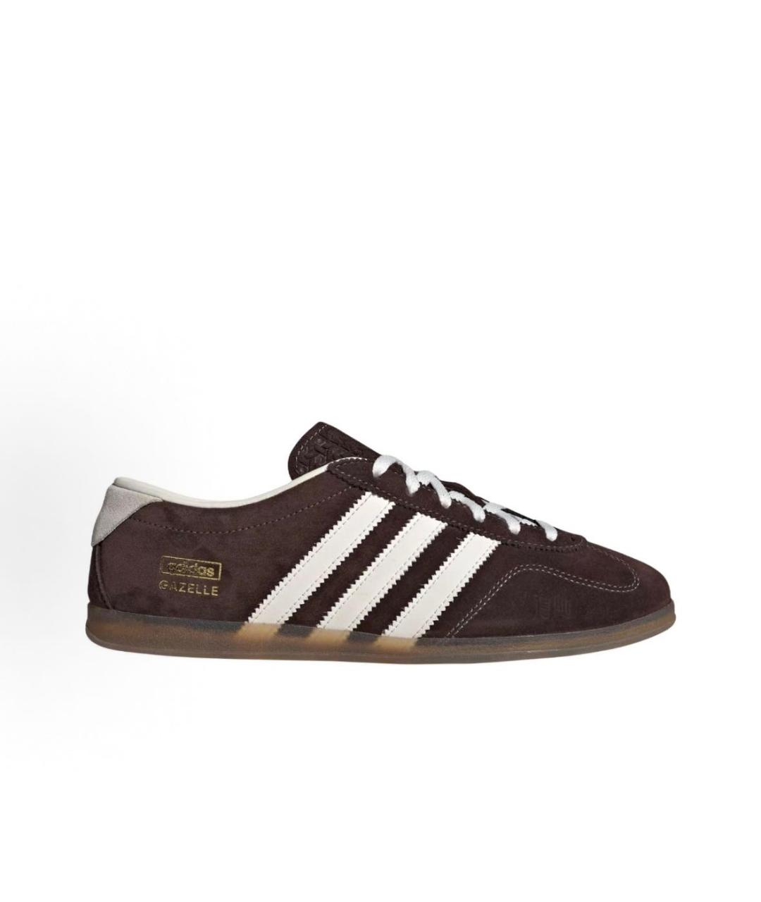 ADIDAS Коричневые замшевые кроссовки, фото 7