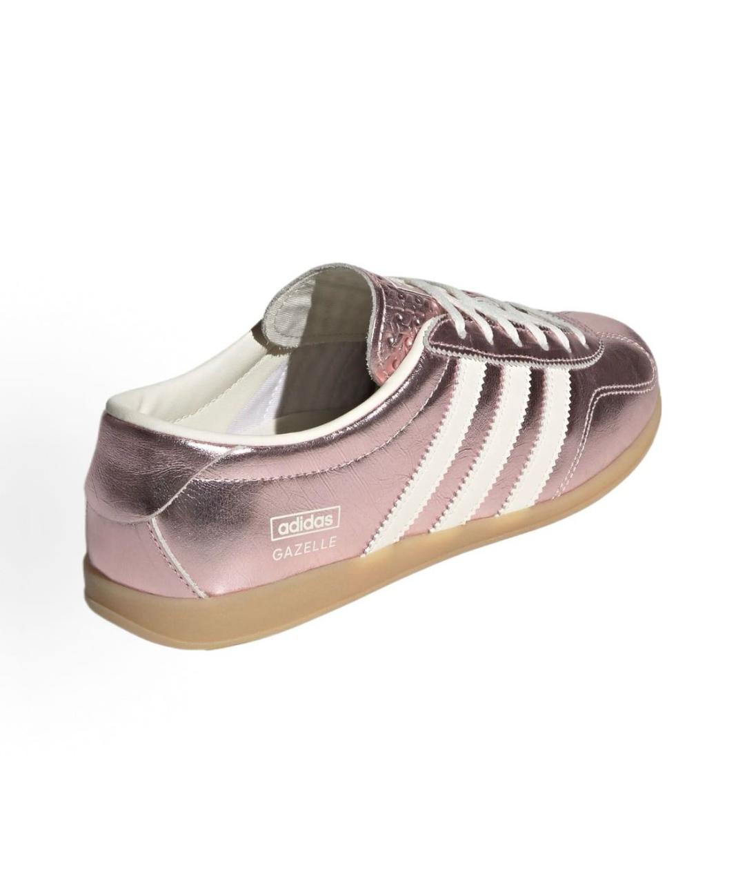 ADIDAS Розовые кожаные кроссовки, фото 3