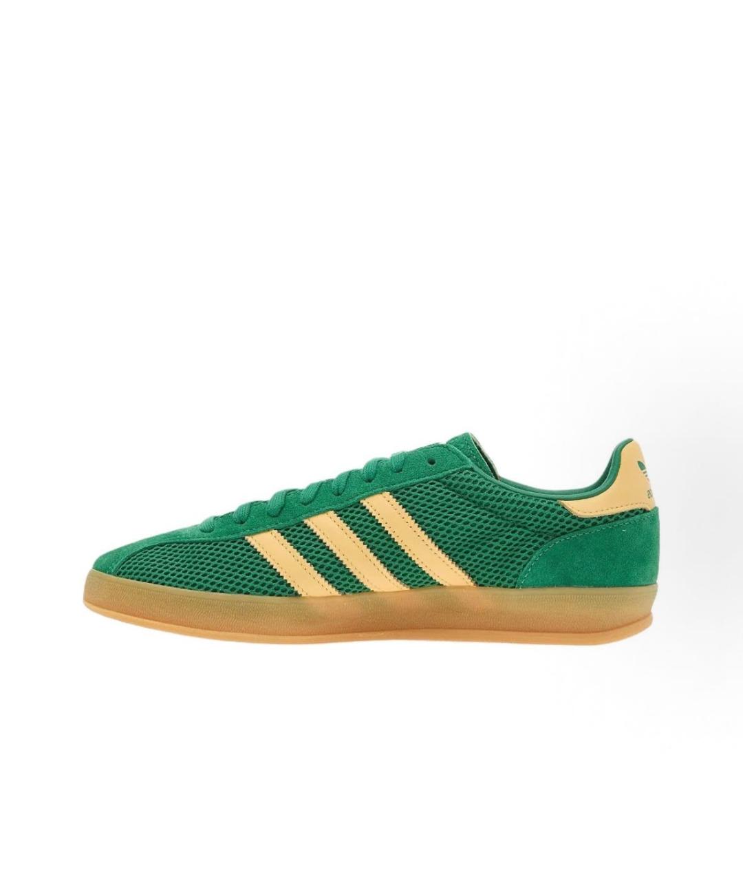 ADIDAS Зеленые текстильные кроссовки, фото 2