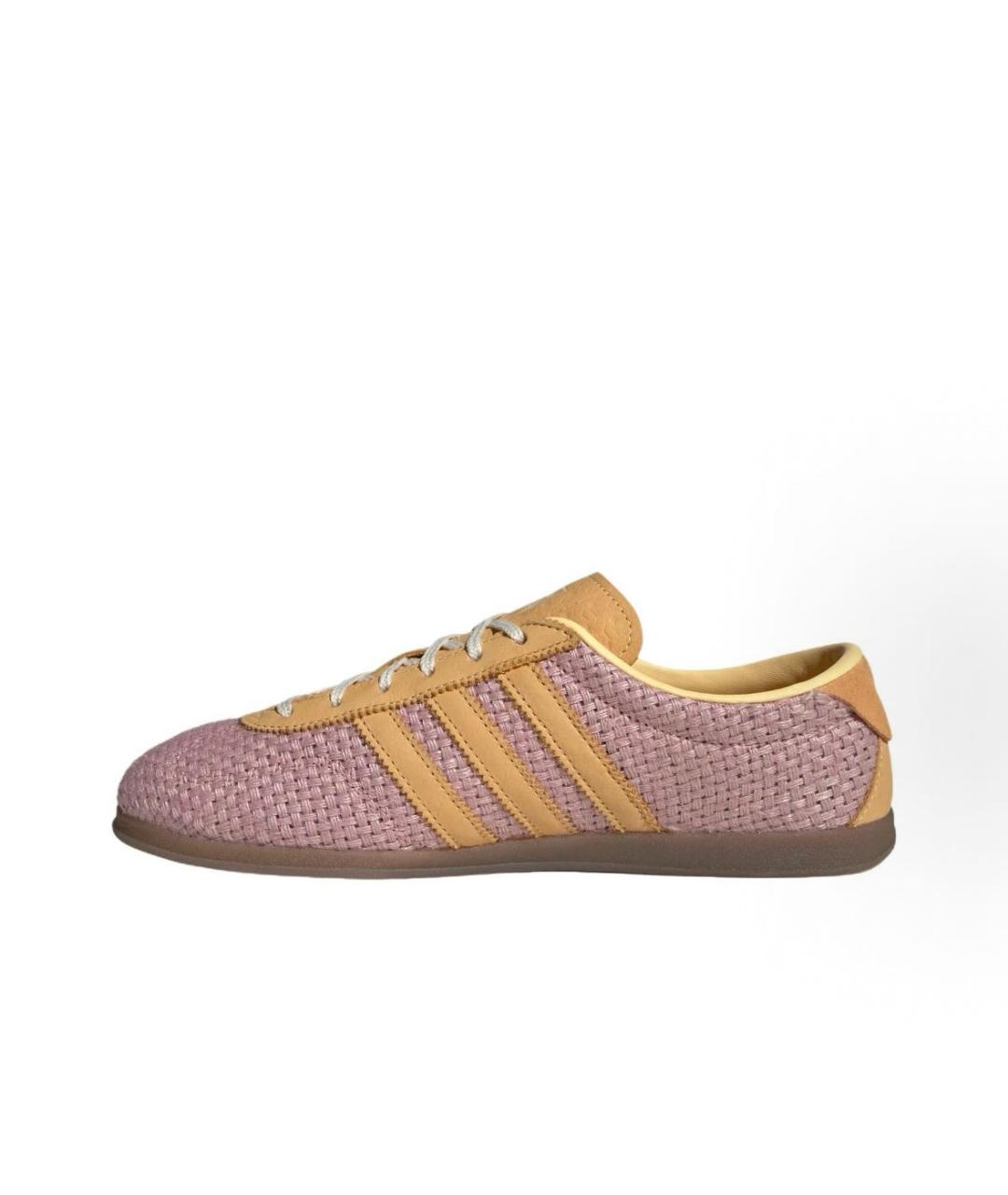 ADIDAS Розовые текстильные кроссовки, фото 2