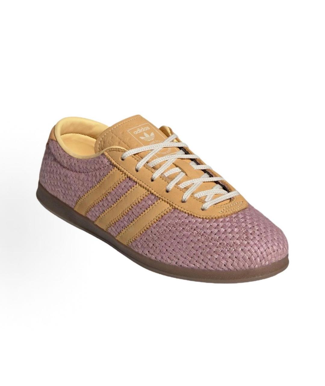 ADIDAS Розовые текстильные кроссовки, фото 3