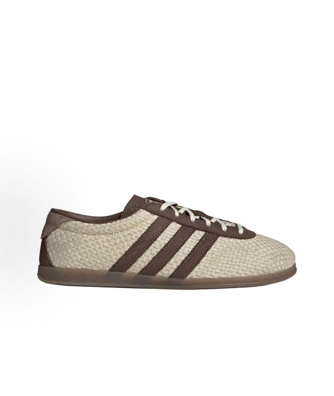 ADIDAS Бежевые текстильные кроссовки, фото 7