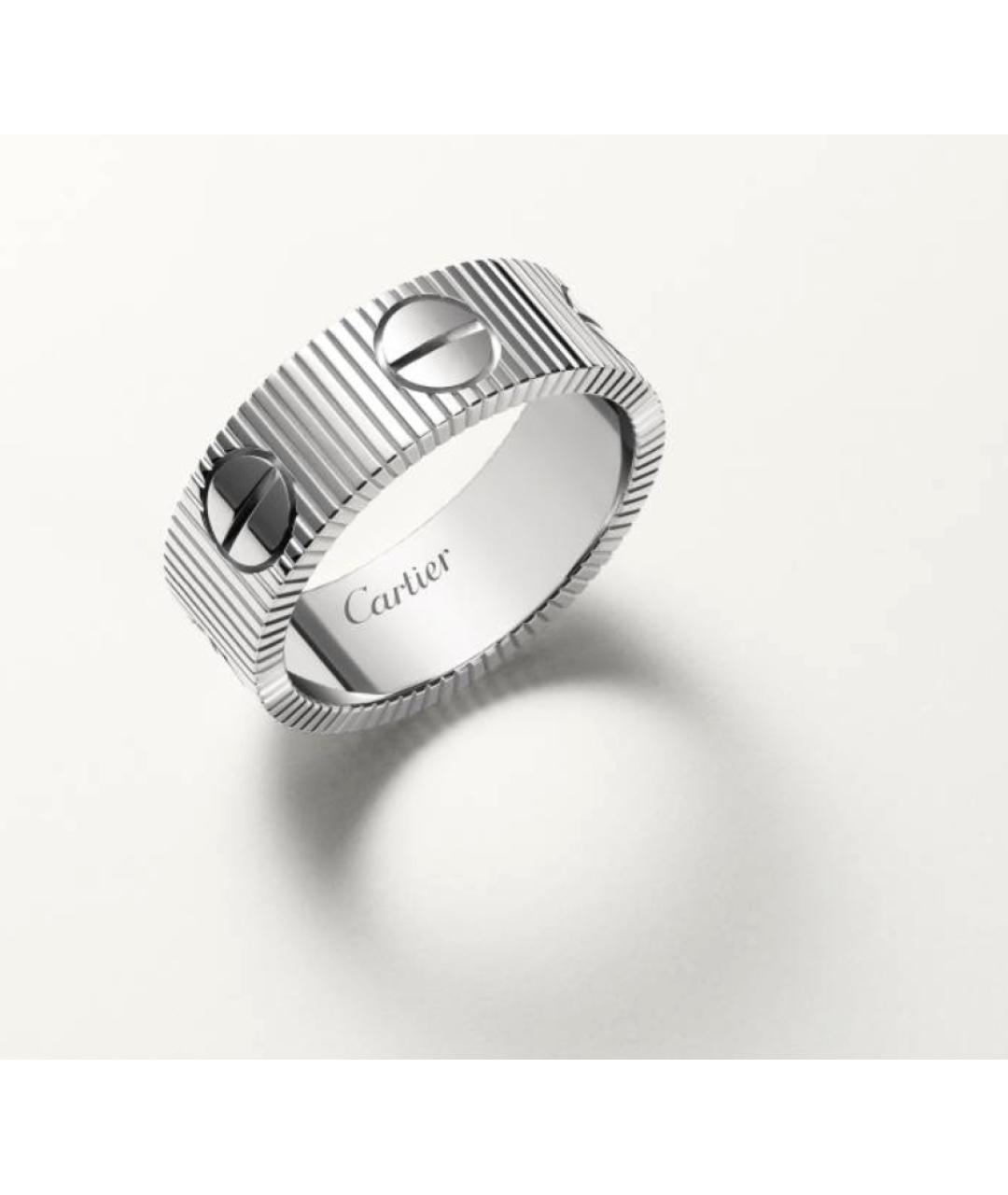 CARTIER Серебряное кольцо из белого золота, фото 3