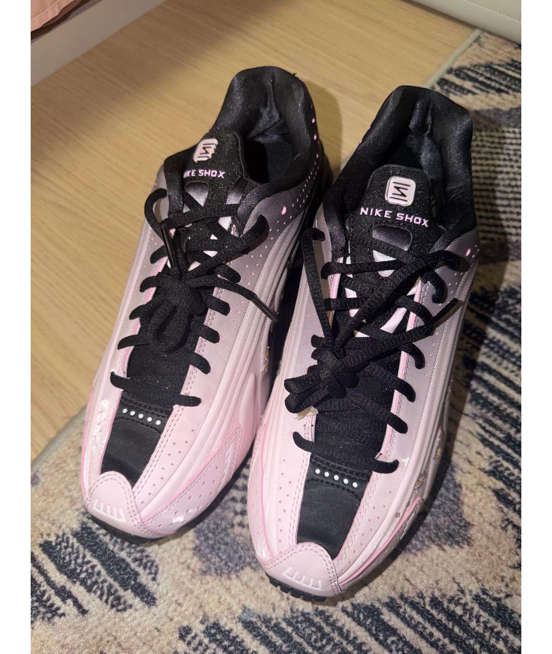 NIKE Розовые текстильные кроссовки, фото 5